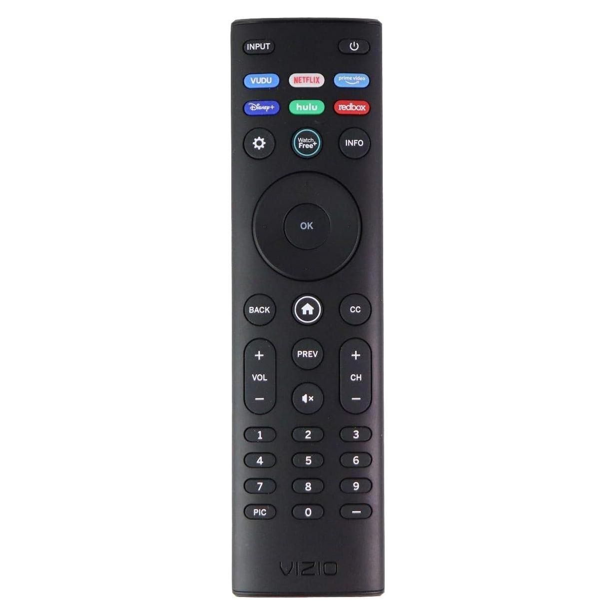 Control Remoto Vizio XRT140 para Smart TV - Teclas Vudu/Netflix/Prime