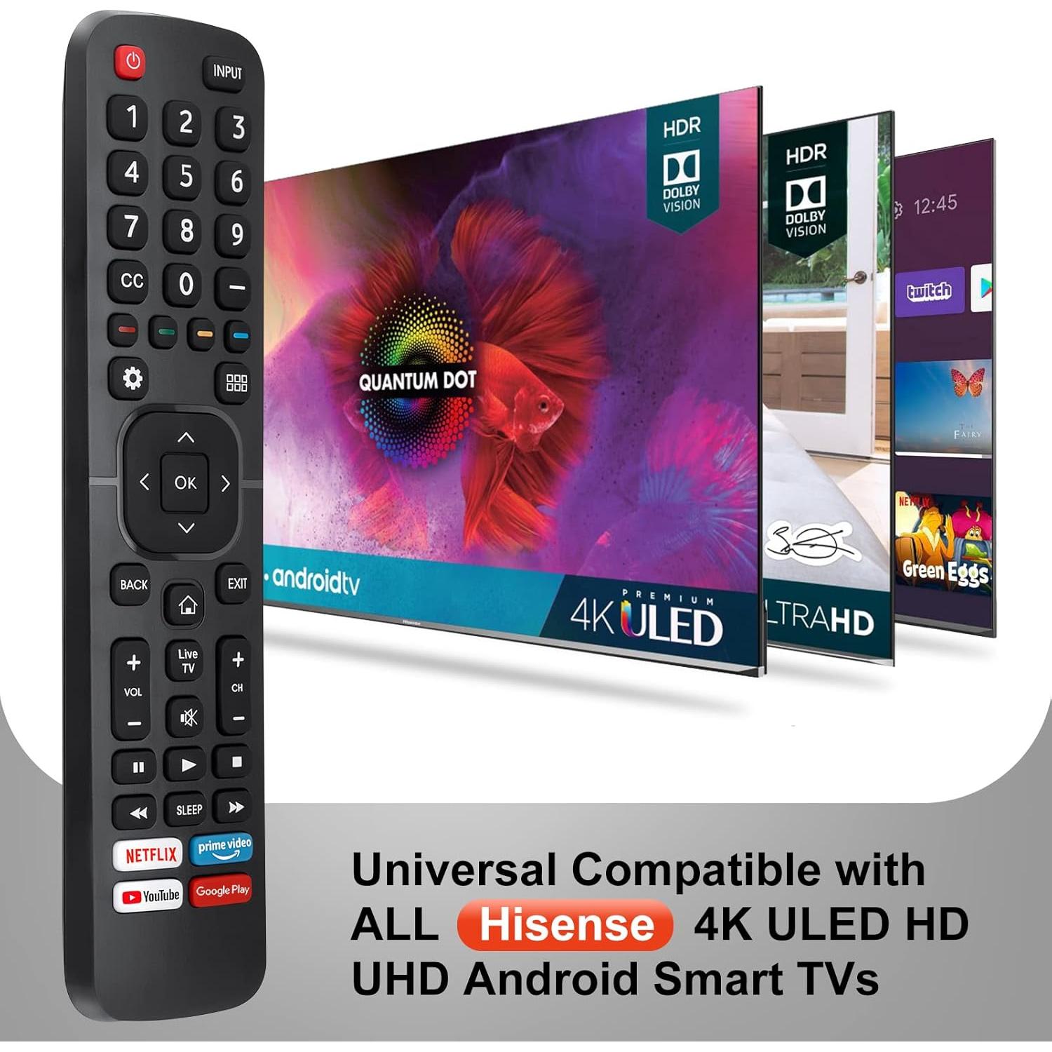 Control Remoto Universal Hisense para TV - Paquete de 2
