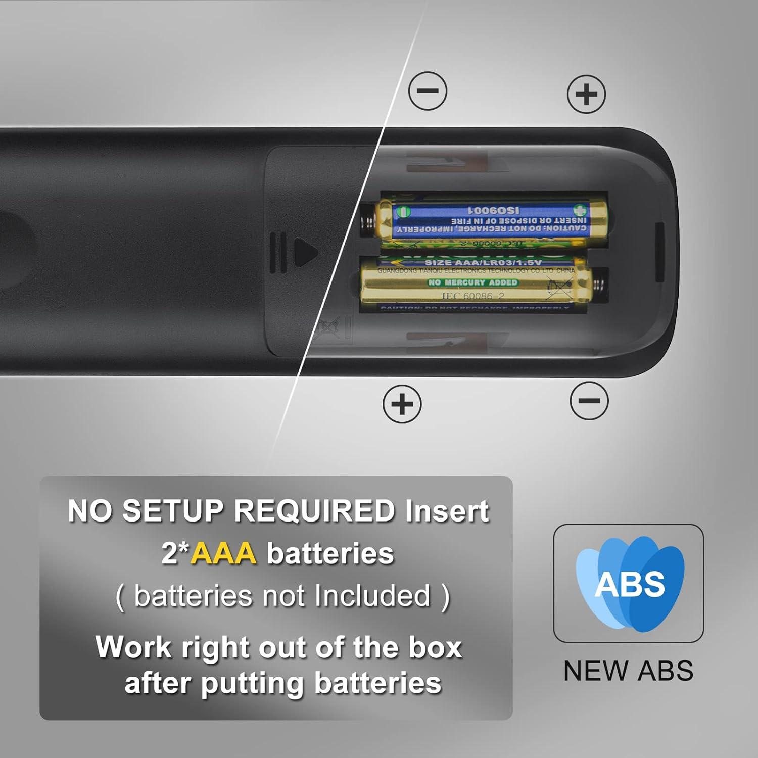 Control Remoto Universal Hisense para TV - Paquete de 2