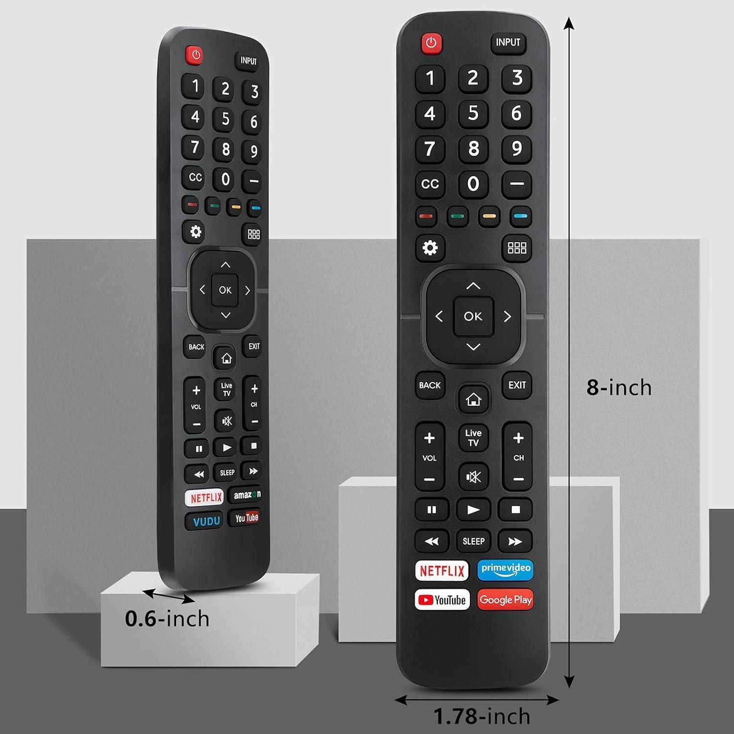 Control Remoto Universal Hisense para TV - Paquete de 2