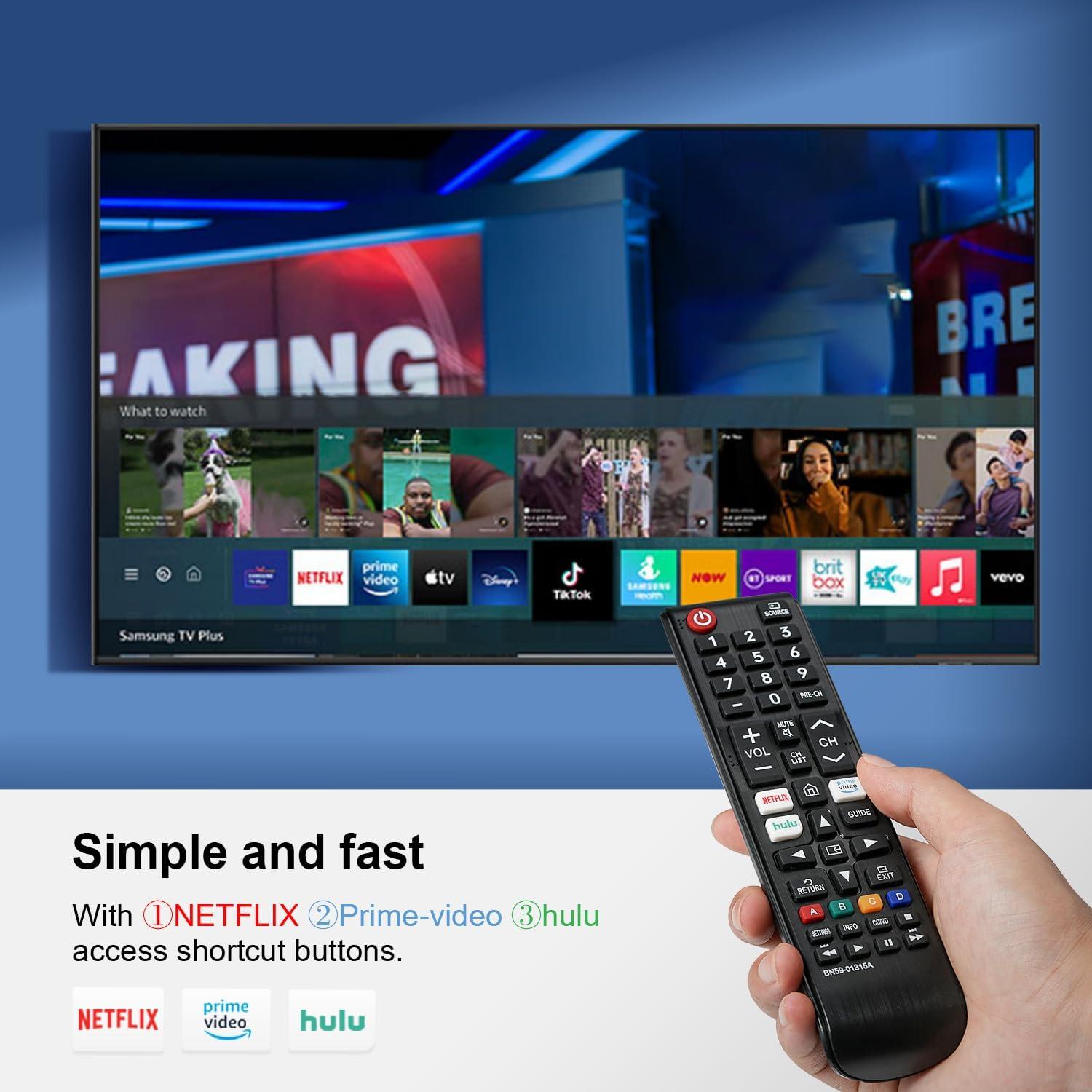 Control Remoto Universal Vtinva BN59-01315A para TV Samsung