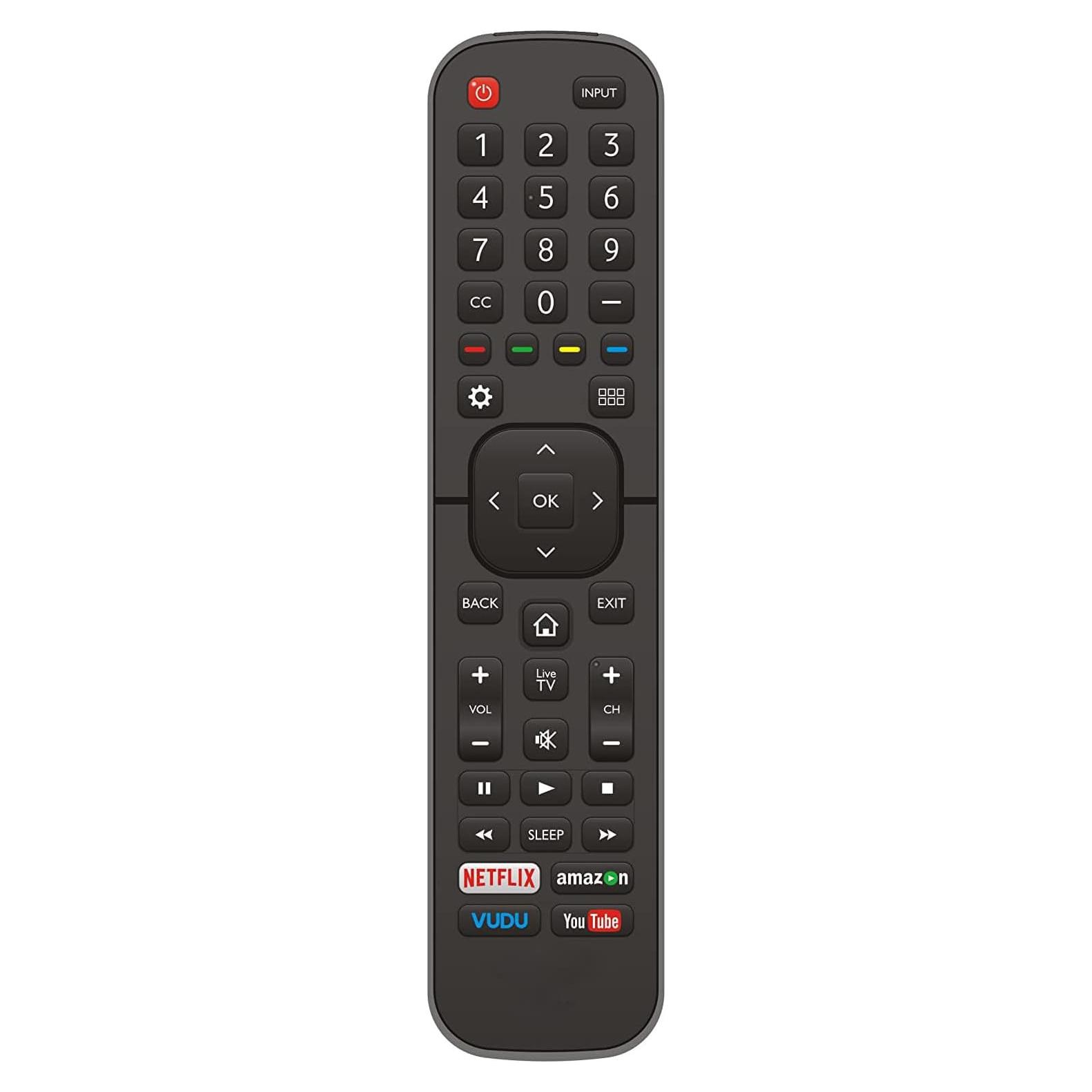 Control Remoto Universal Hisense para TV Inteligentes 4K UHD