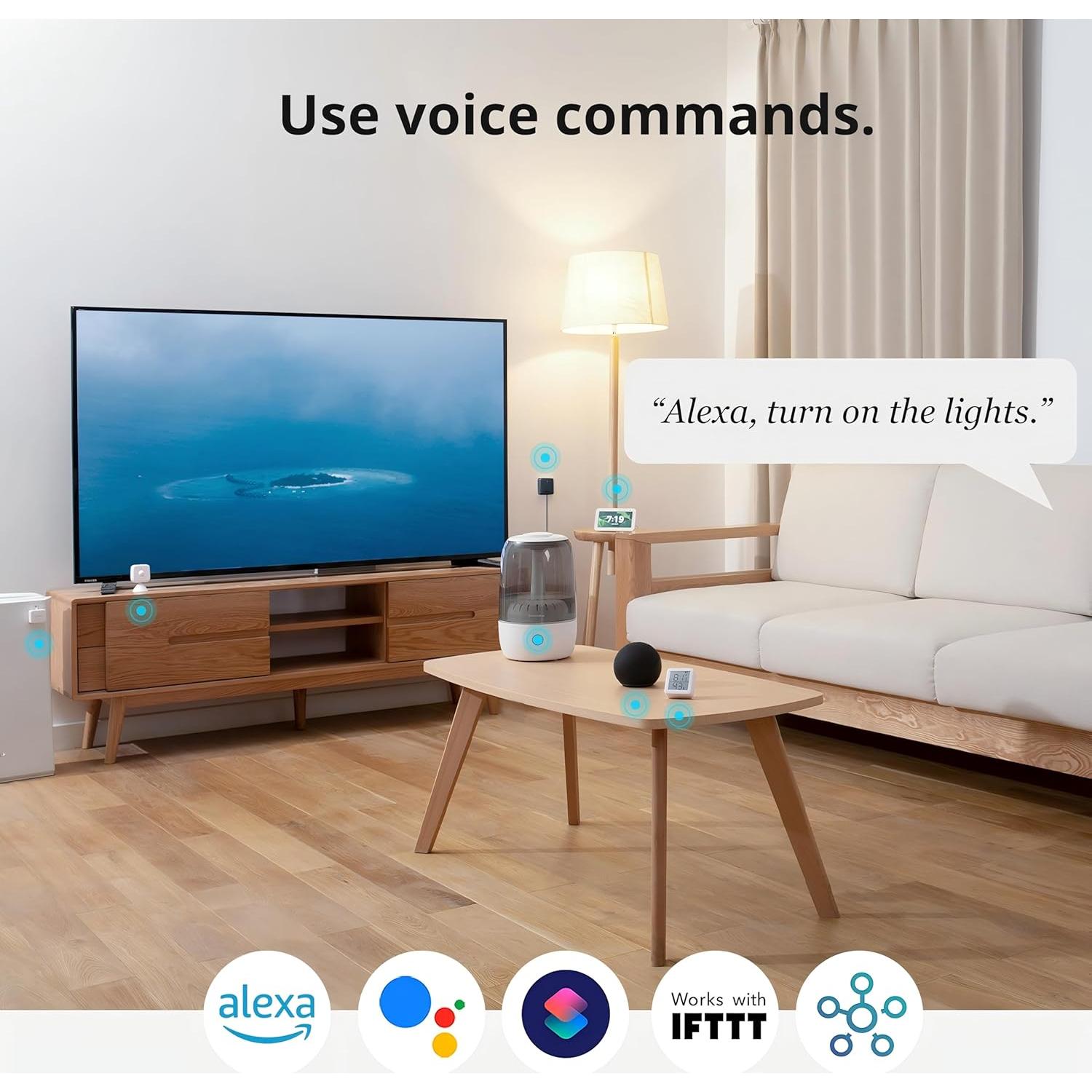 SwitchBot Hub Mini Control Remoto Universal IR - Negro