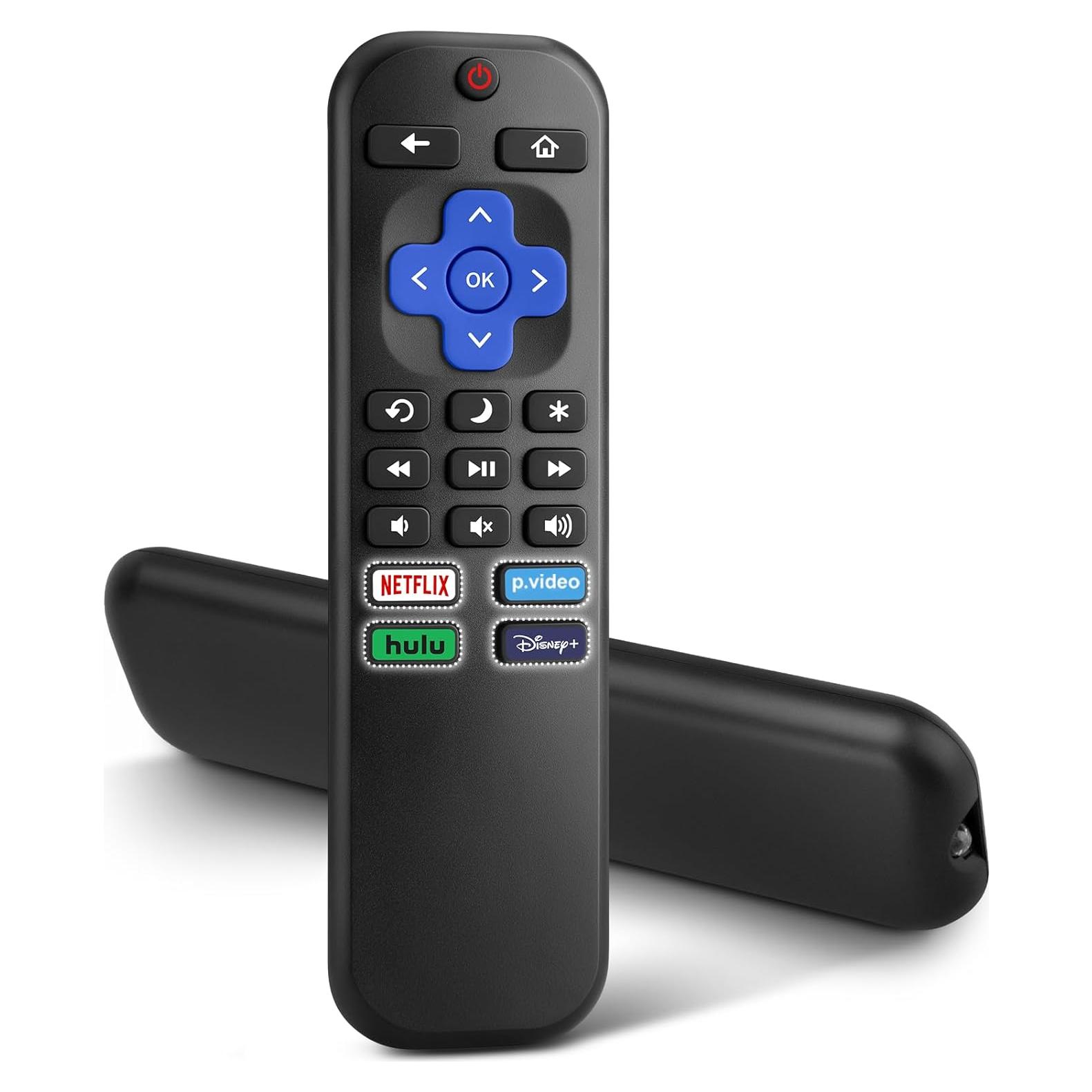 Control Remoto Reemplazo Angror N280 para TV Roku - Acceso Directo