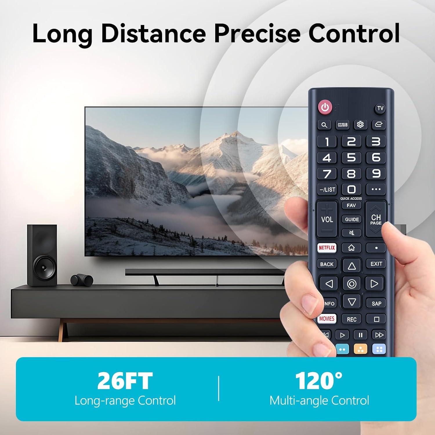 Control Remoto Universal ZWP AKB75675313 para Televisores LG