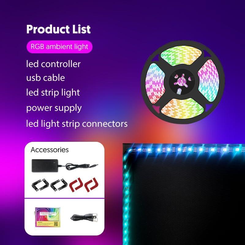 Luces de Fondo LED Sincronizadas BPSK2 para PC y Android TV