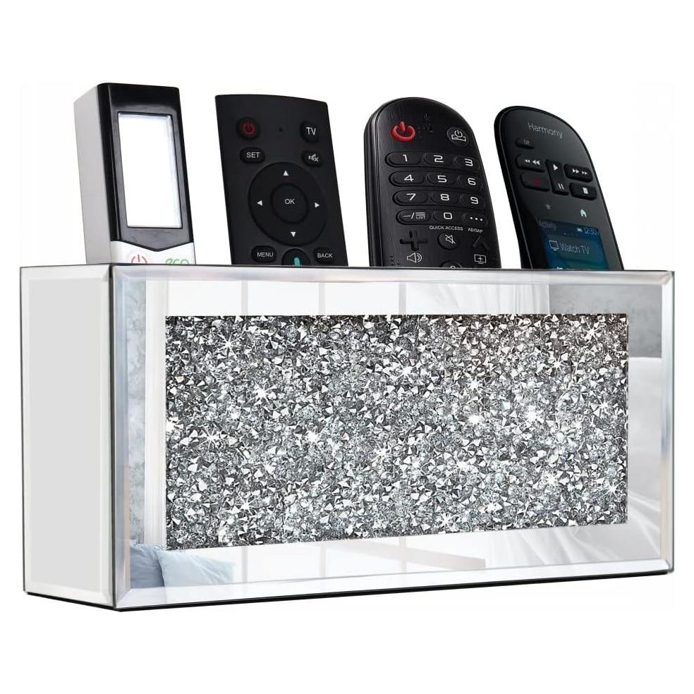 Soporte de Control Remoto GOTHICO Espejado 21x6.4x10.2 cm