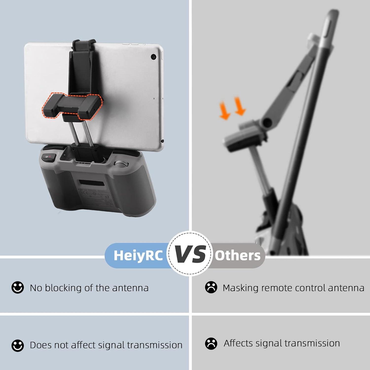 Soporte Ajustable para Tableta HeiyRC para Controlador DJI - 7 a 10.5 Pulgadas