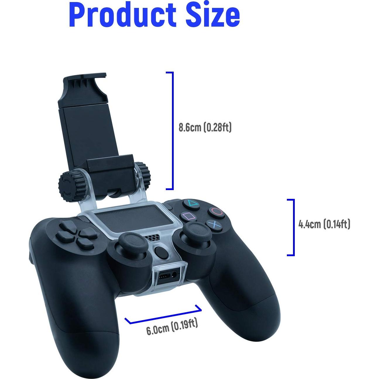 Soporte para Teléfono Mcbazel PS4 DualShock 4 - Ajustable 0-180°