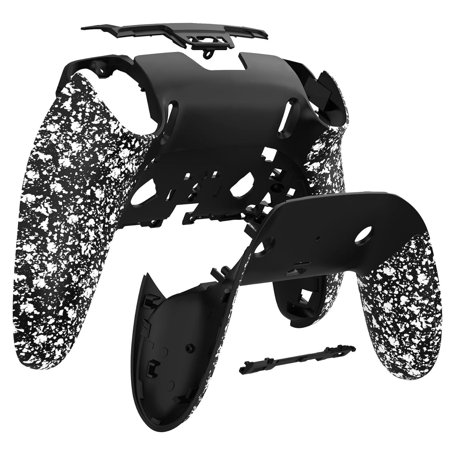 Carcasa Inferior eXtremeRate para Controlador PS5 Edge - Blanca Texturizada