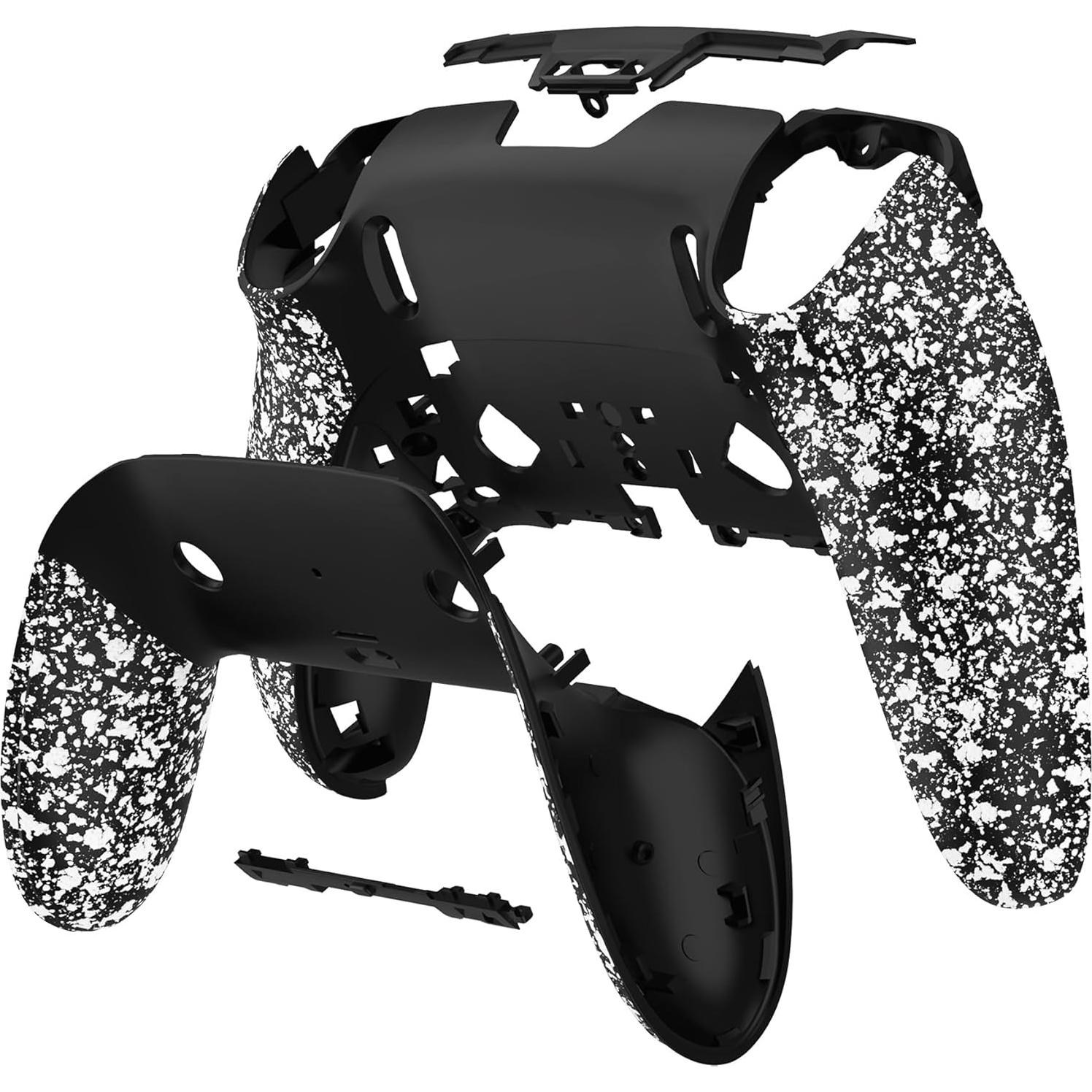 Carcasa Inferior eXtremeRate para Controlador PS5 Edge - Blanca Texturizada