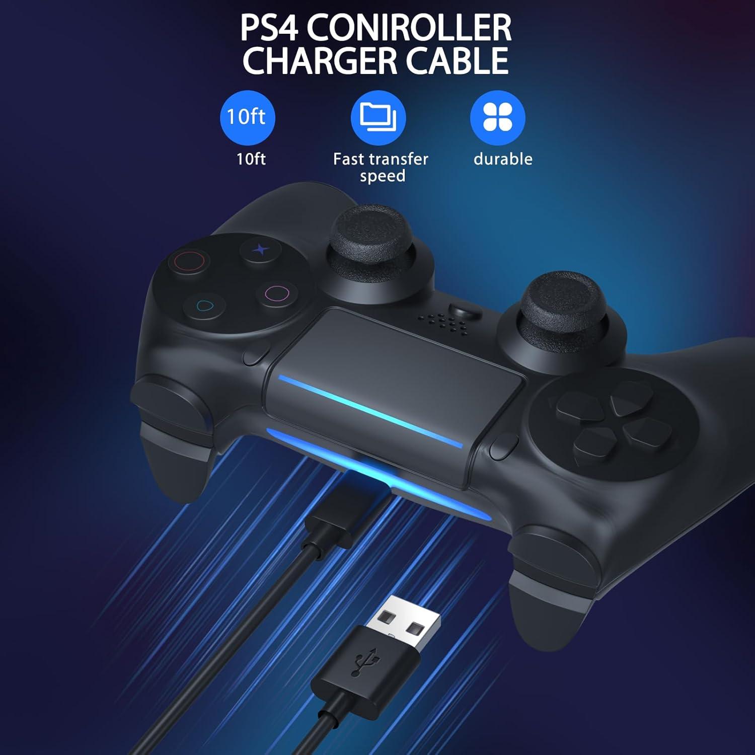 Cable de carga Micro USB 3.05 m SCOVEE para PS4 y Xbox One