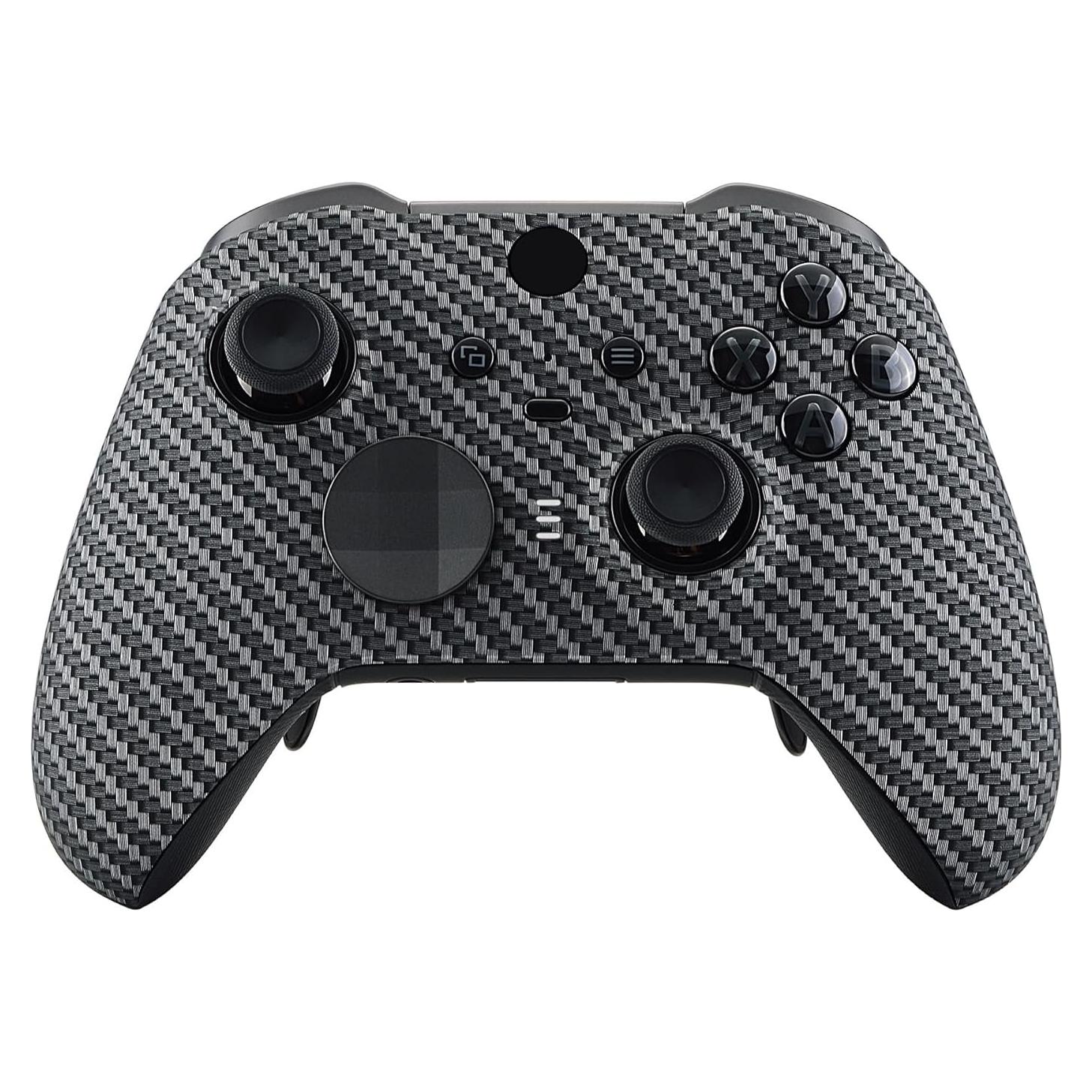 Carcasa Frontal eXtremeRate Fibra de Carbono Xbox Elite 2