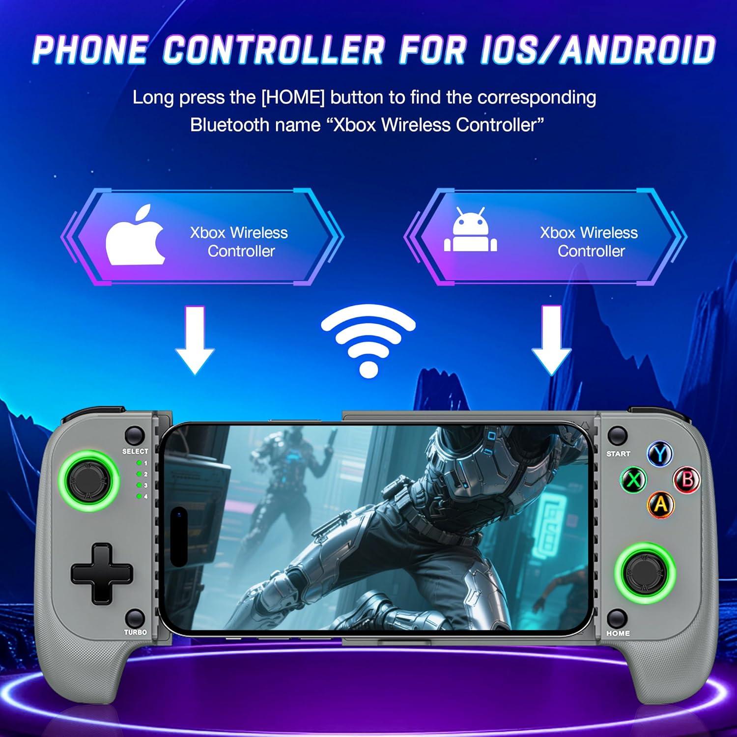 Controlador de Juego Inalámbrico Heylacoolx para Android/iPhone