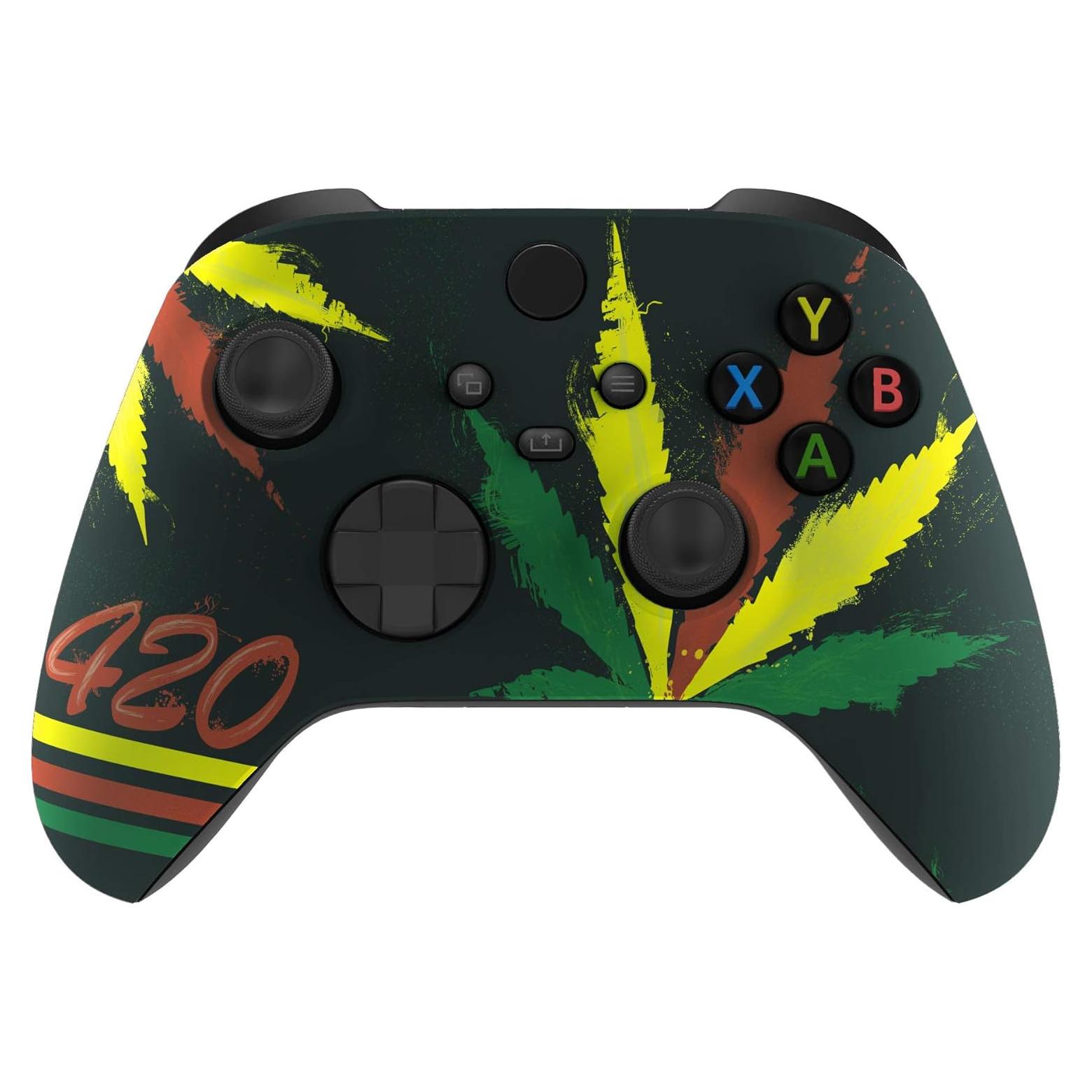 Carcasa Frontal eXtremeRate para Controlador Xbox Series X/S - Hoja