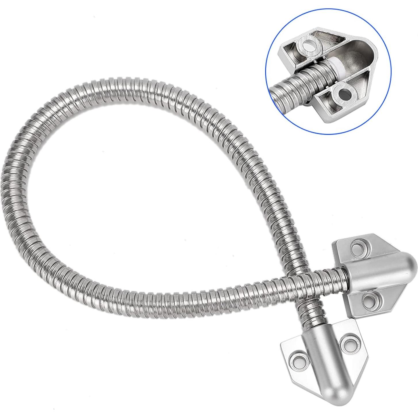 Bucle de puerta blindado Yosoo Health Gear 3 piezas acero inoxidable