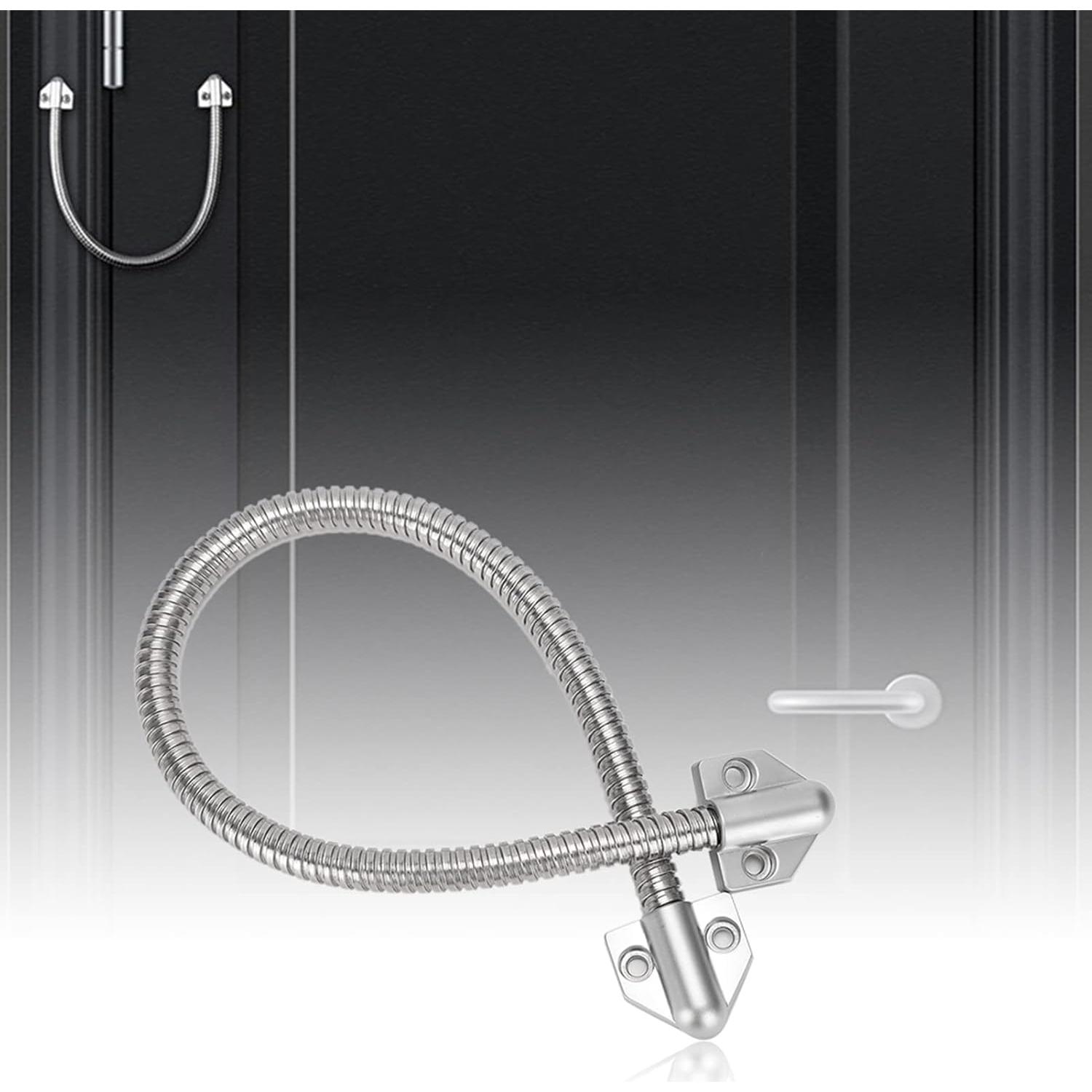 Bucle de puerta blindado Yosoo Health Gear 3 piezas acero inoxidable