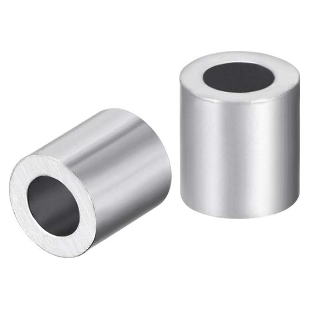 Manga de Parada de Cable Aluminio uxcell 5/32" (3.97 mm) 50 Unidades