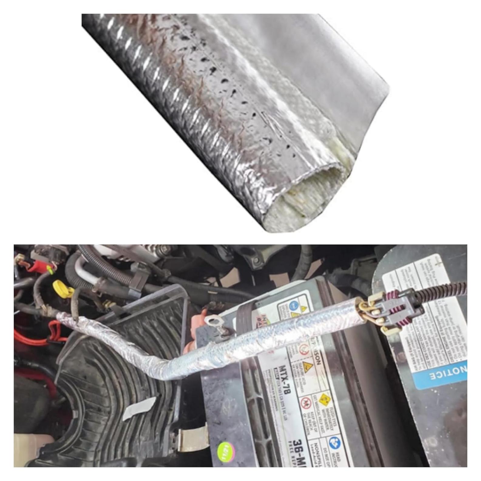 Manga Térmica Autoadhesiva BSTFLEX 16mm x 1m Alta Temperatura