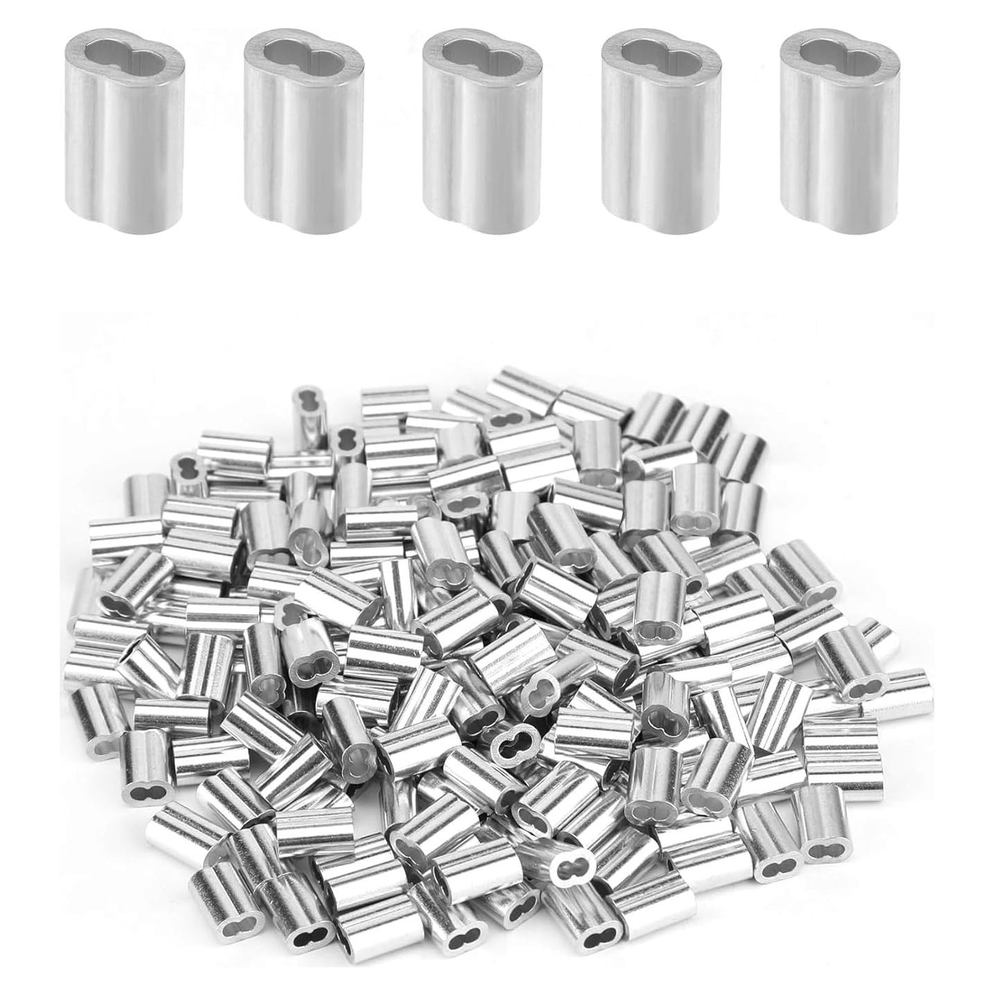 Manguitos de Crimpado de Aluminio YAMASO 200pcs 1.6mm
