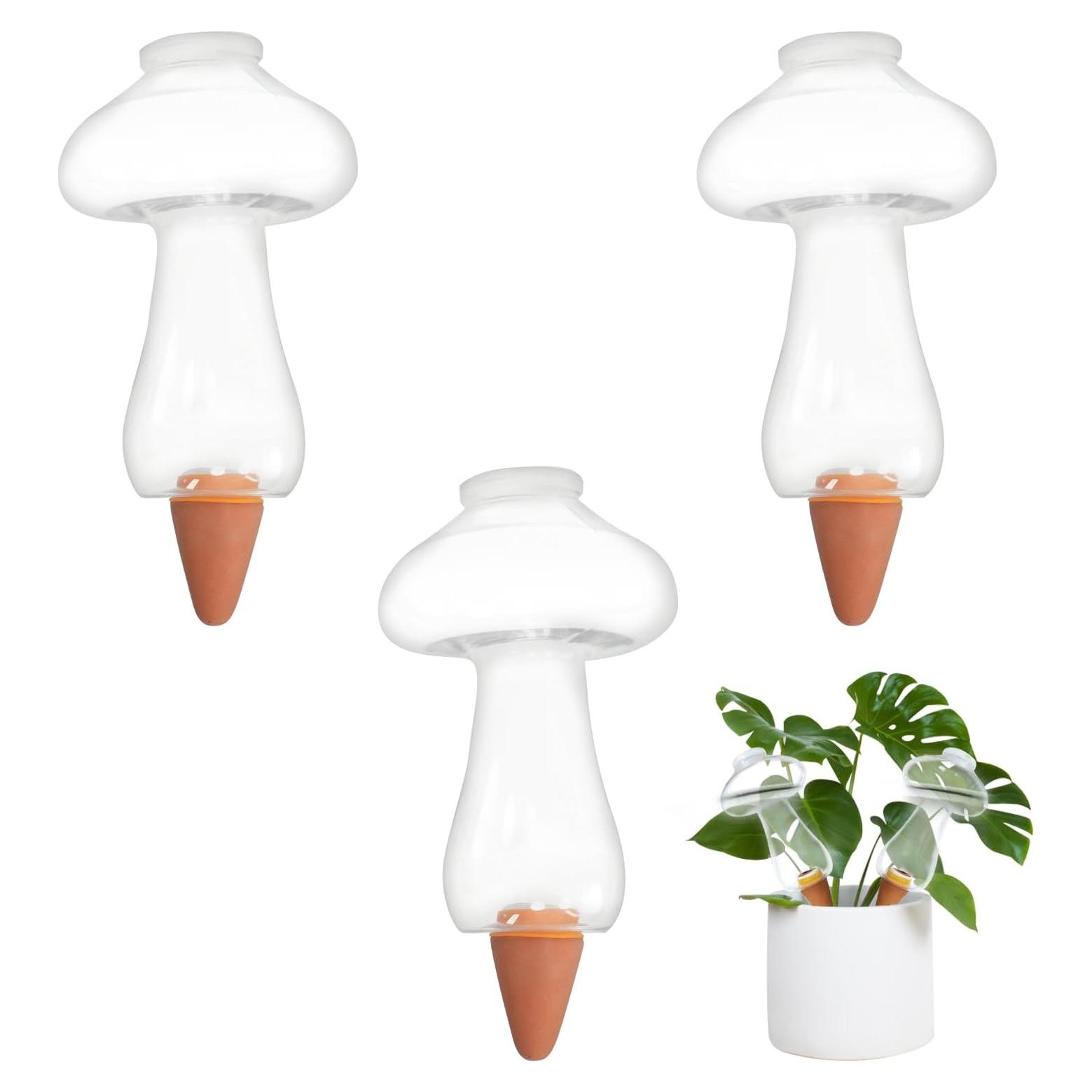 3 Esferas de Riego Automático Gewosi 500 ml para Plantas