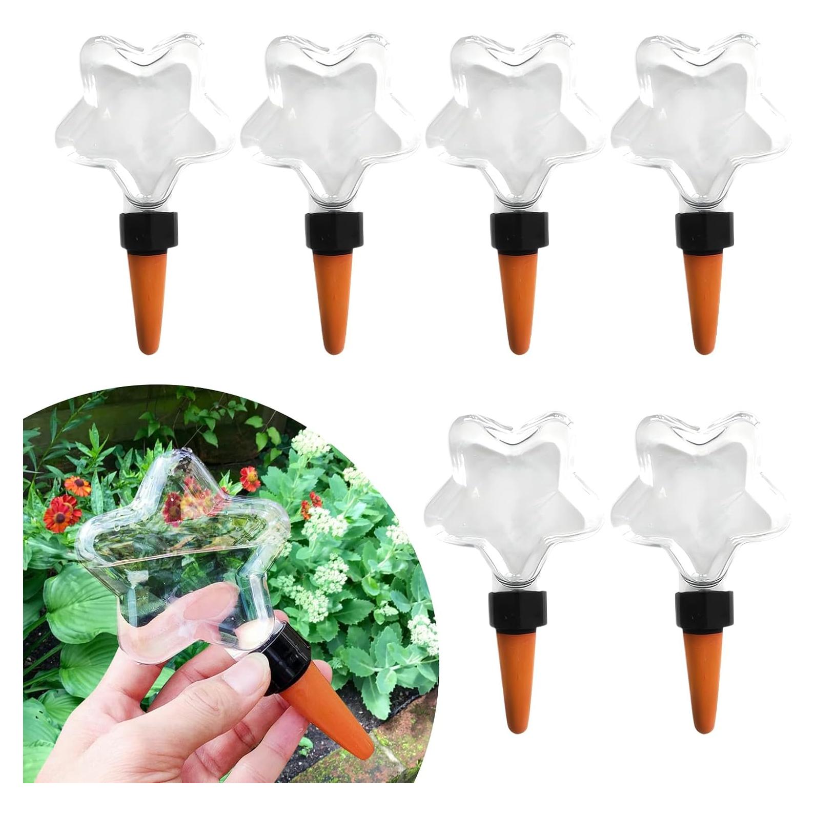 Paquete de 6 Esferas Autorriego Shengyi 200 ml para Plantas