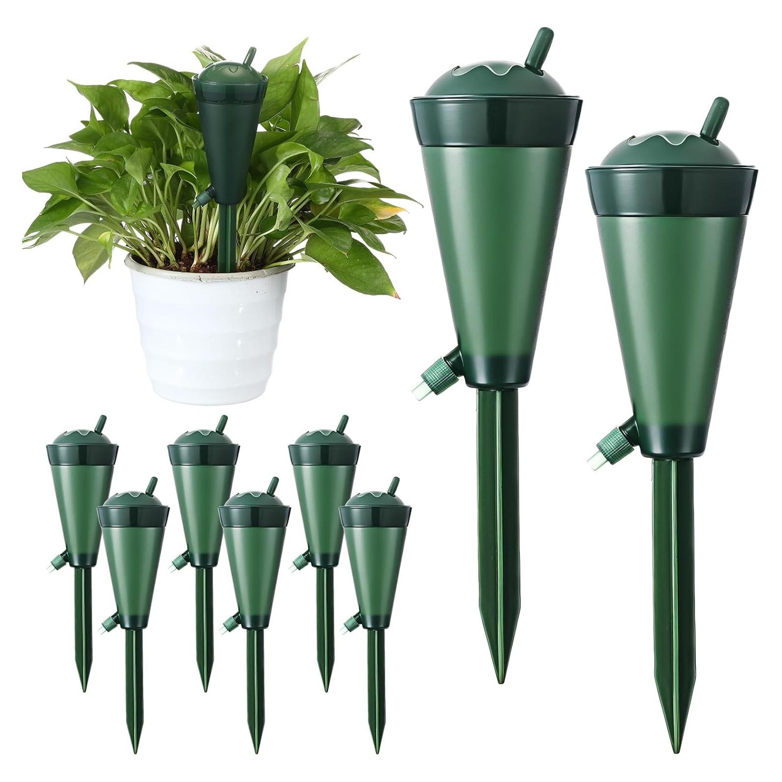 Esferas de Riego Automático Baderke 8 Pcs Verde 25x6.5cm