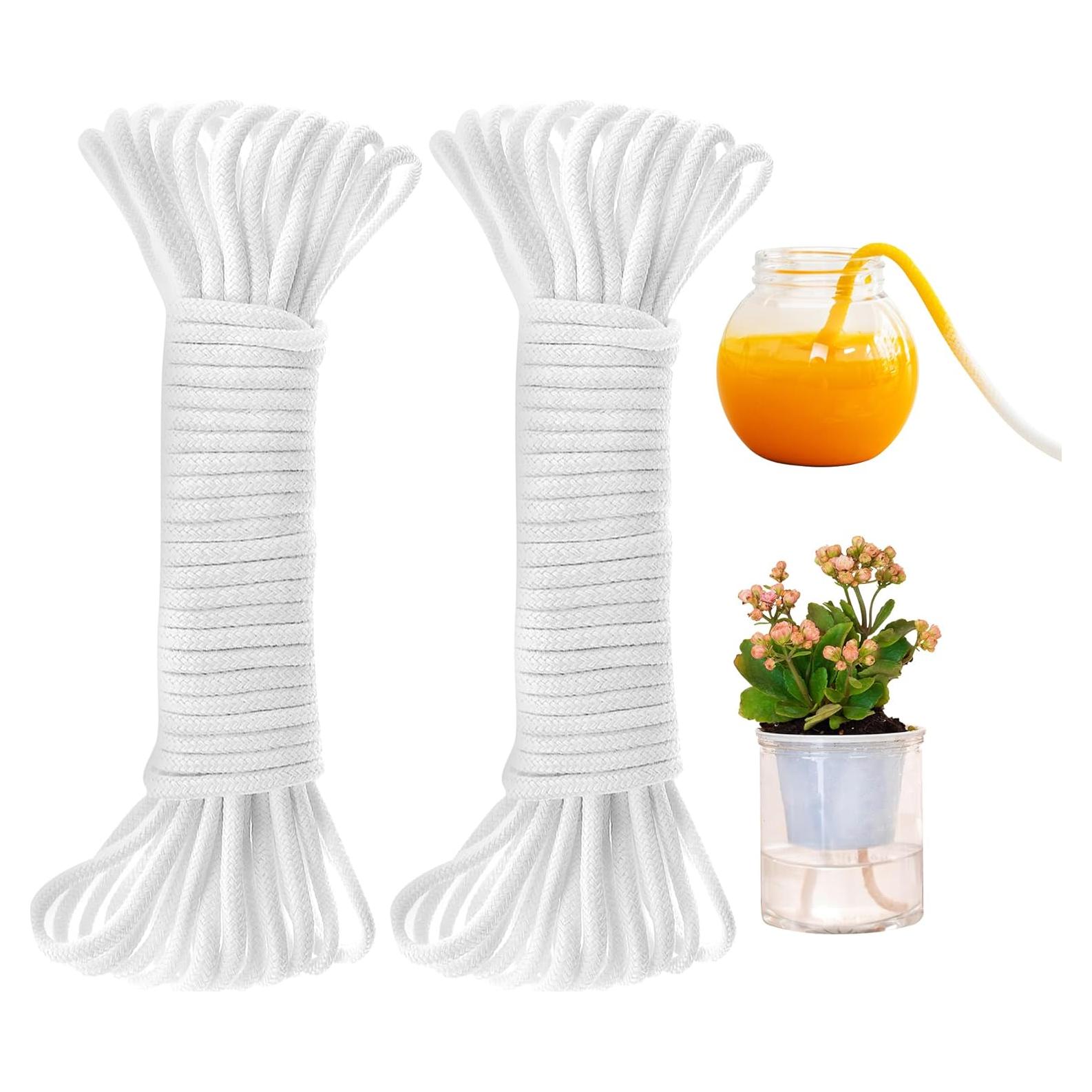 Cuerda de Mecha Autorriego ORIMERC 18.3m 1.6cm para Plantas