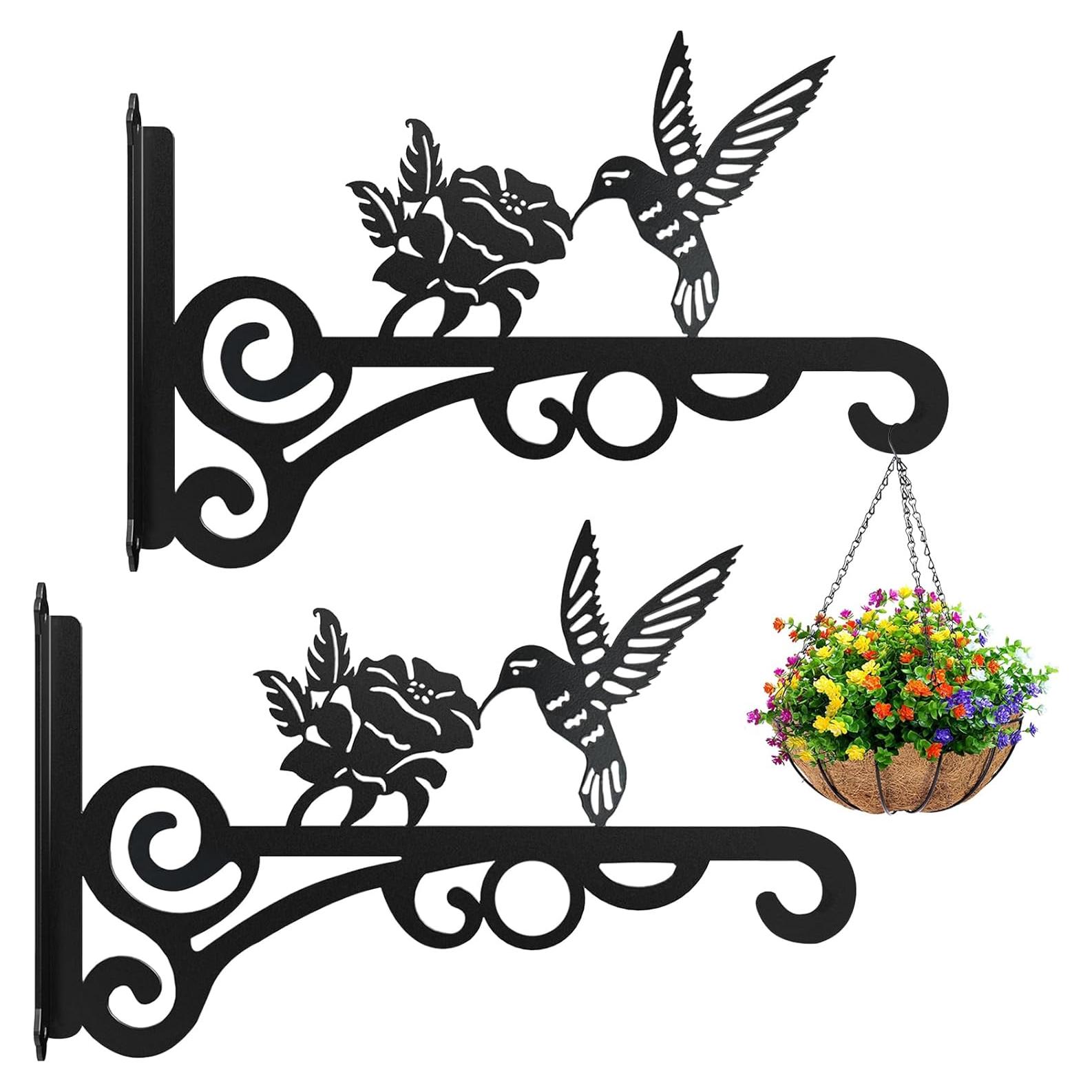 Soportes para Plantas RANRTI de 25.4 cm - Paquete de 2 - Metal