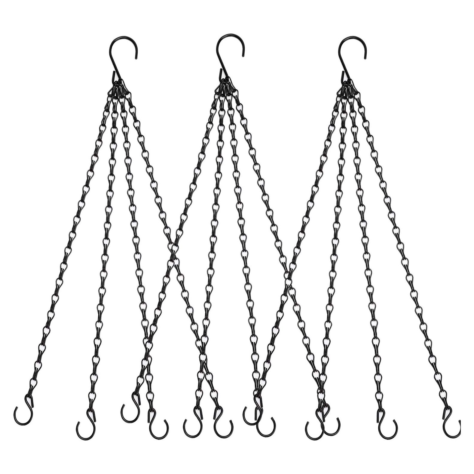 Cadenas Colgantes para Macetas Heybe 58.42 cm 4 Patas Paquete 3
