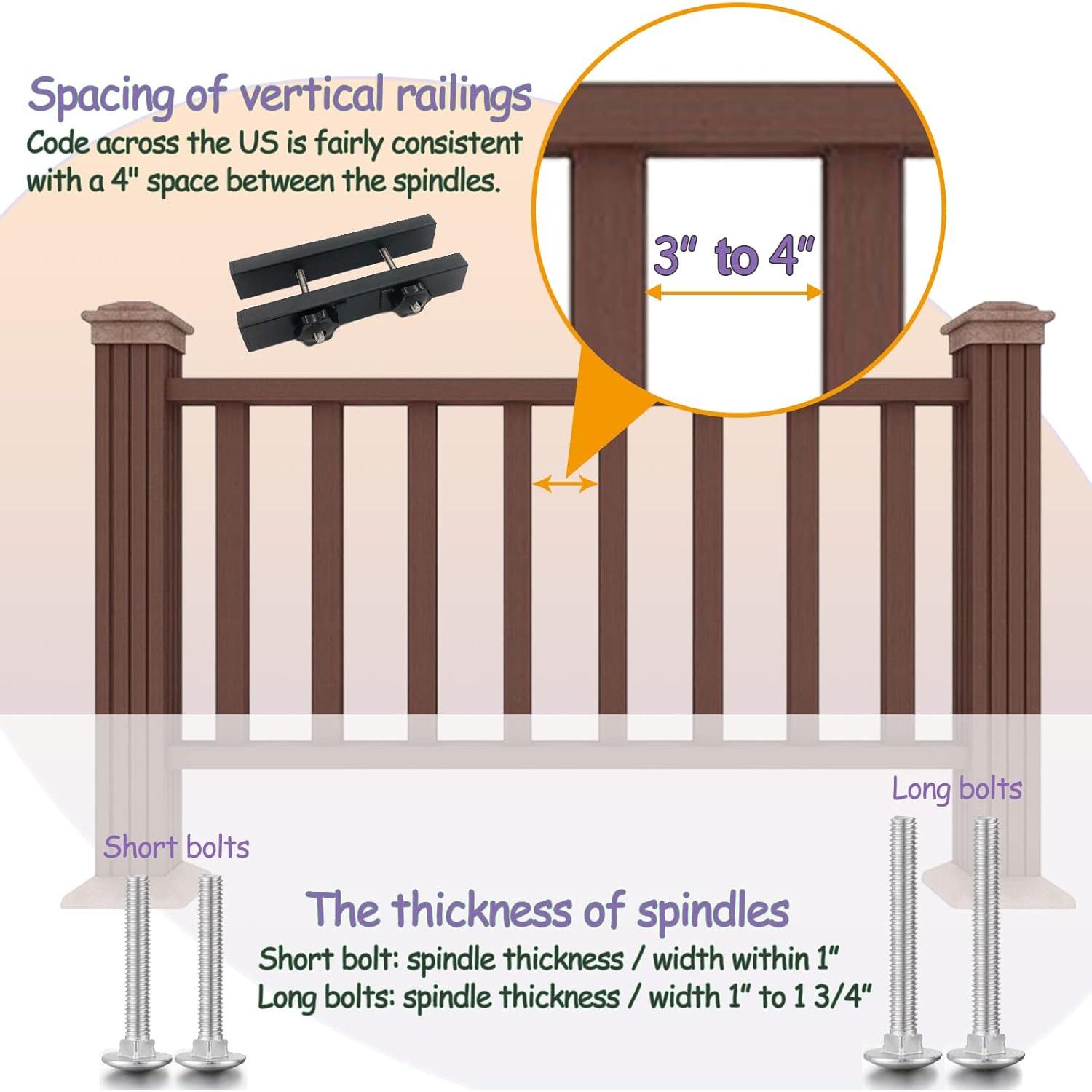 Riel de Gancho Colgante NEECONG para Deck 6.8 kg