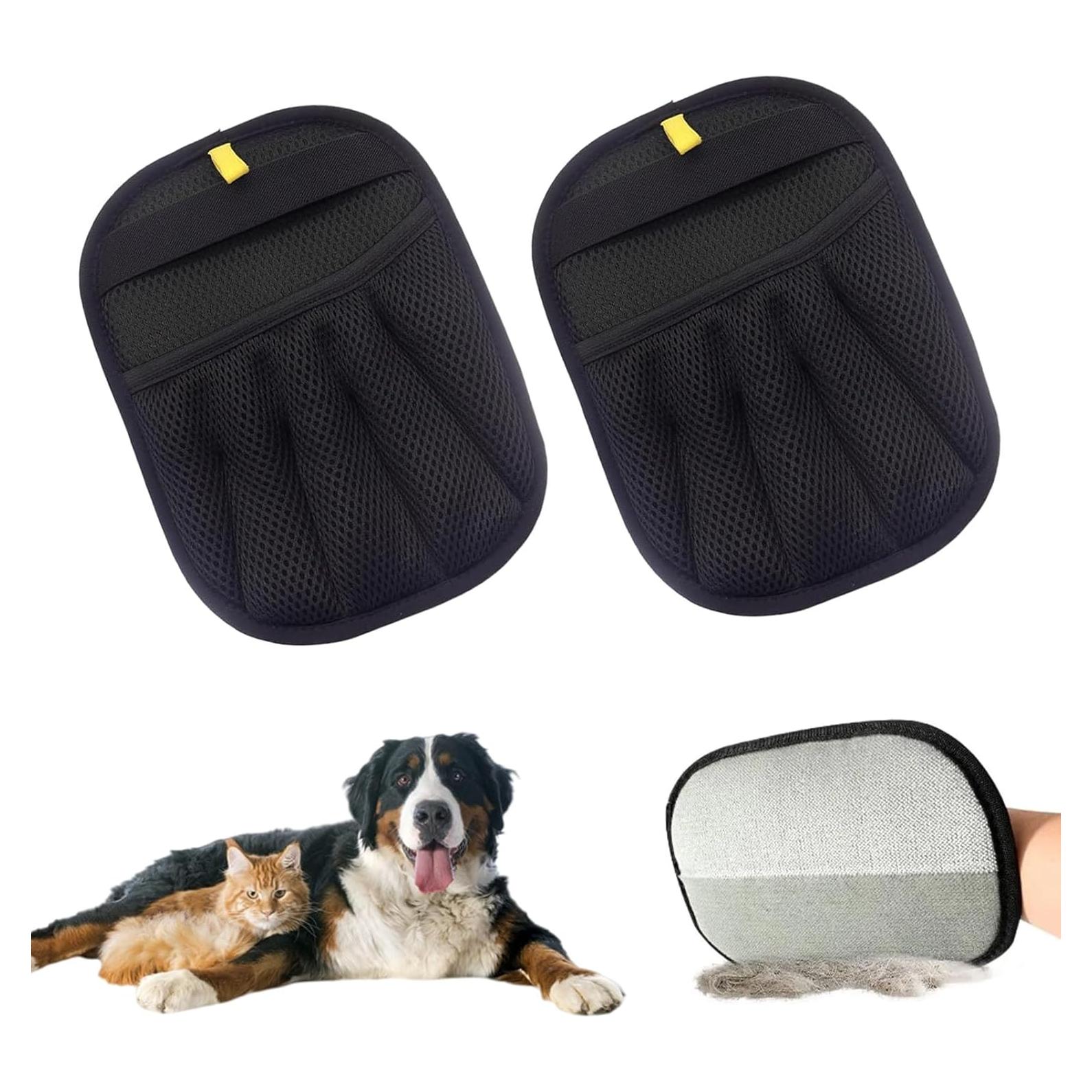 Guantes Quitapelos para Mascotas Genérico 2 Pcs Reutilizables