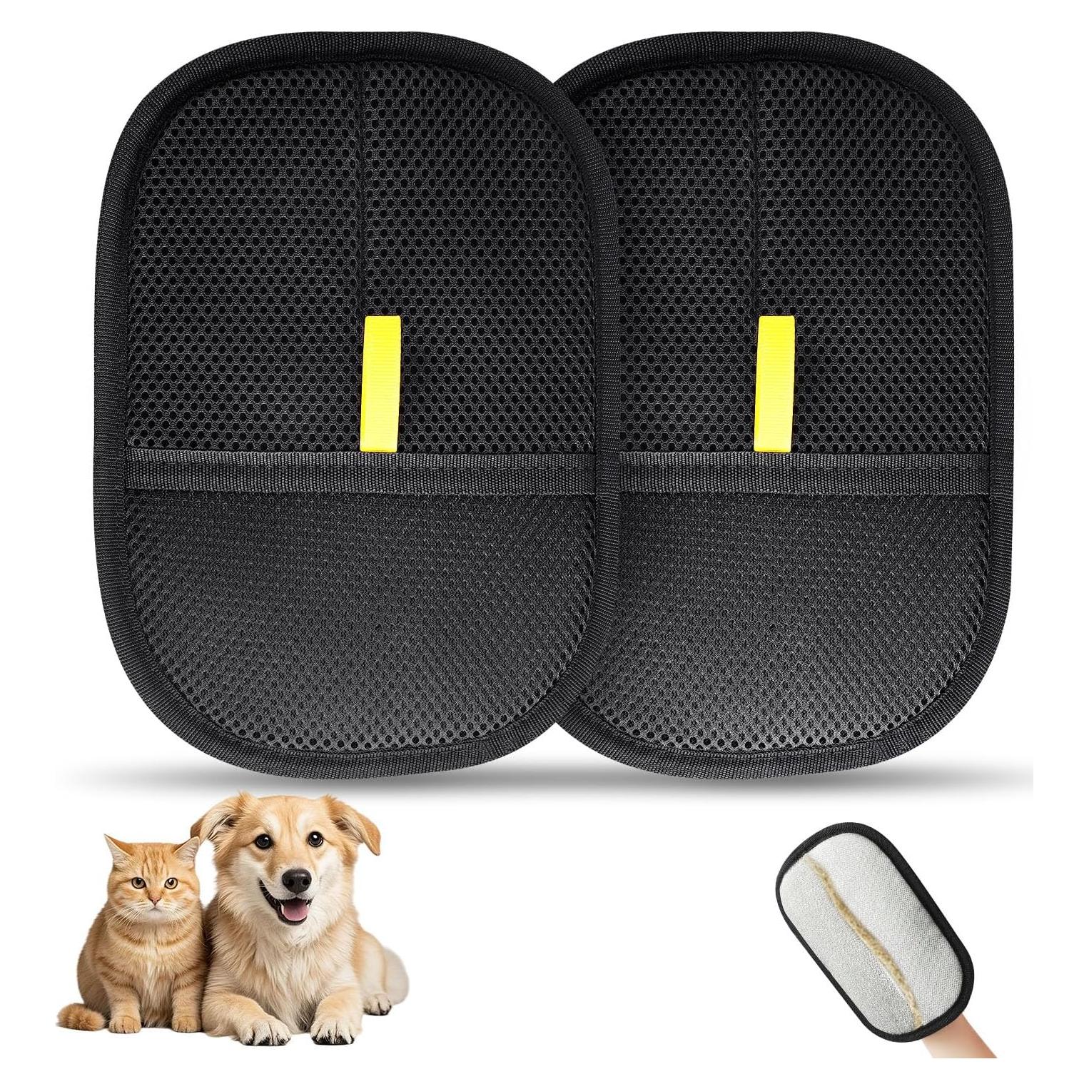 Guantes Eliminadores de Pelo de Mascota Ecológicos 2 Pcs