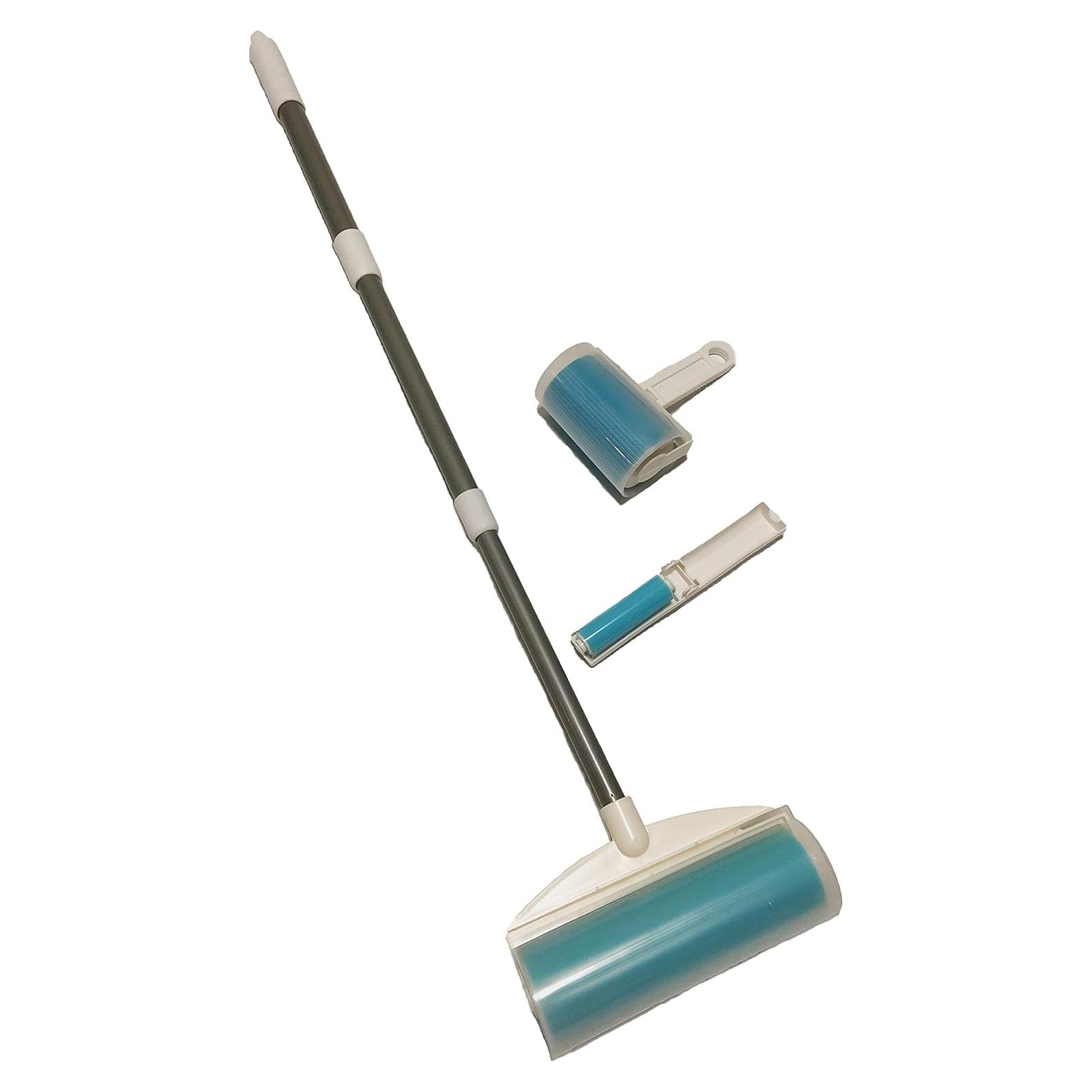 Rodillo de Pelusa Reutilizable UKEENOR con Mango Largo 20.32 cm