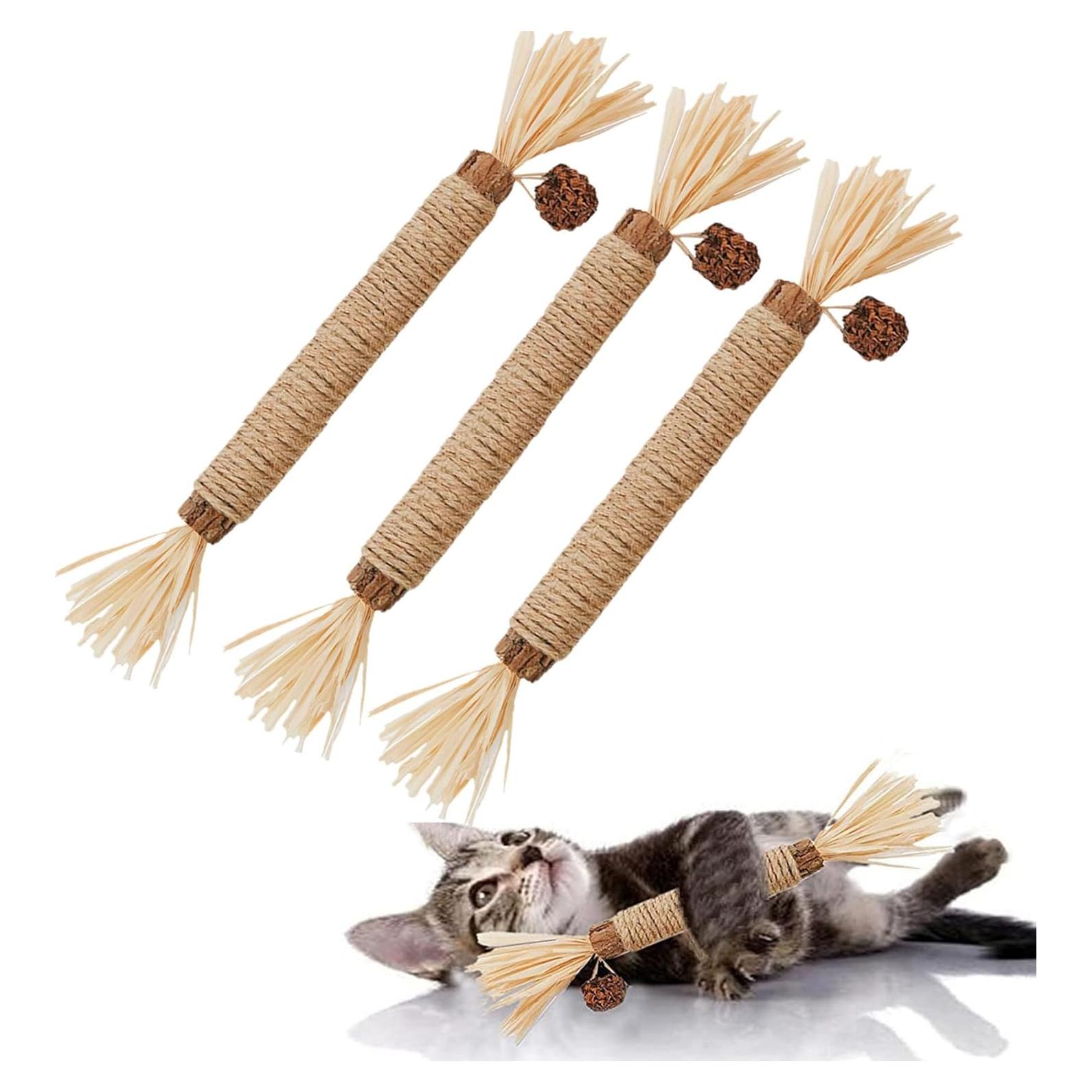 Juguete Interactivo para Gatos GREMBEB - 3 Piezas de Silvervine