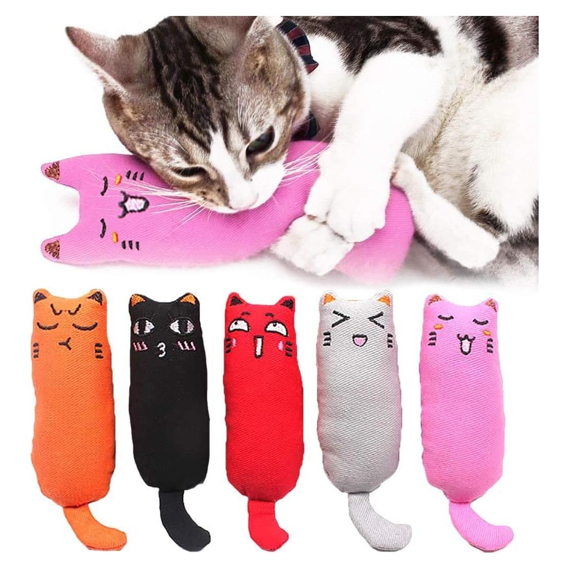 Juguetes para Gatos Legendog 5 Pcs con Hierba Gatera