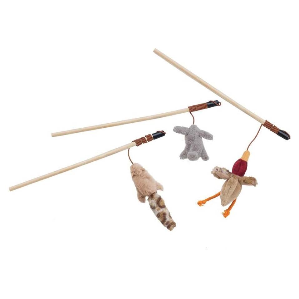 Varitas Teaser para Gatos Spot con Catnip - Paquete de 3