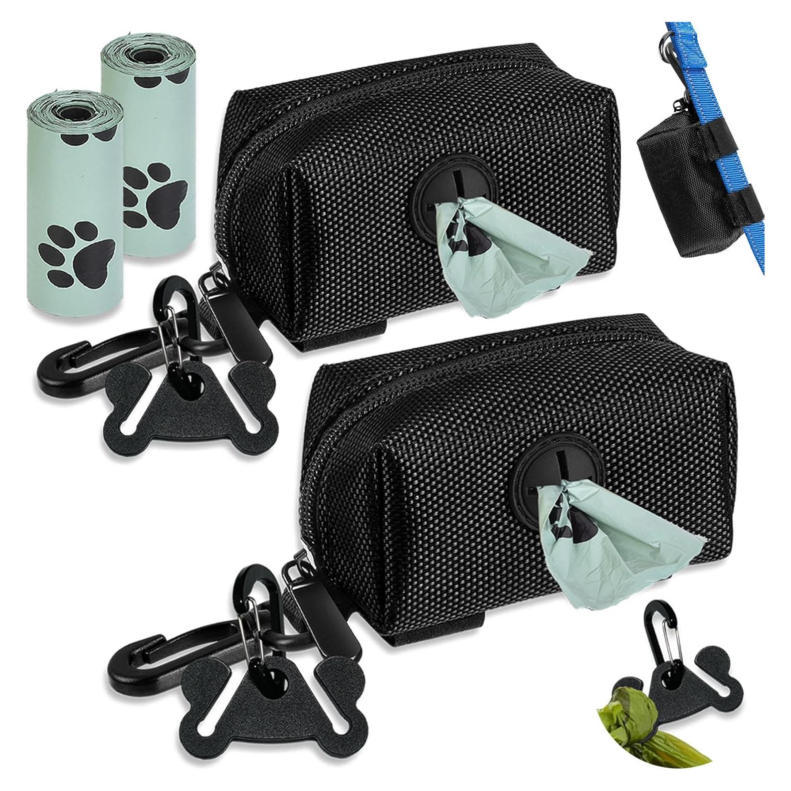 Dispensador de bolsas para excremento de perro Hilihali, 2 paquetes