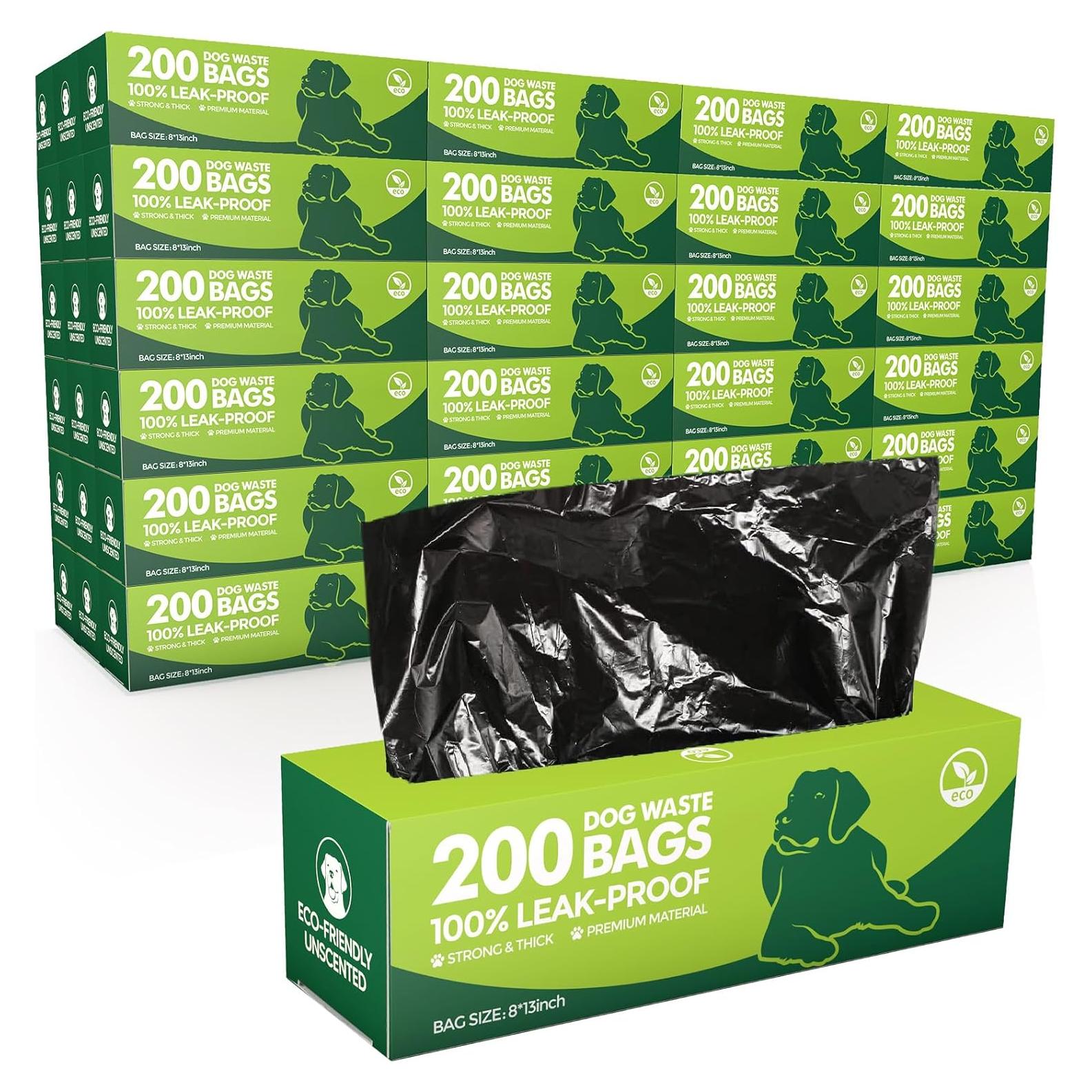 Bolsas de Desechos para Perros Sherr - 3000 Bolsas HDPE