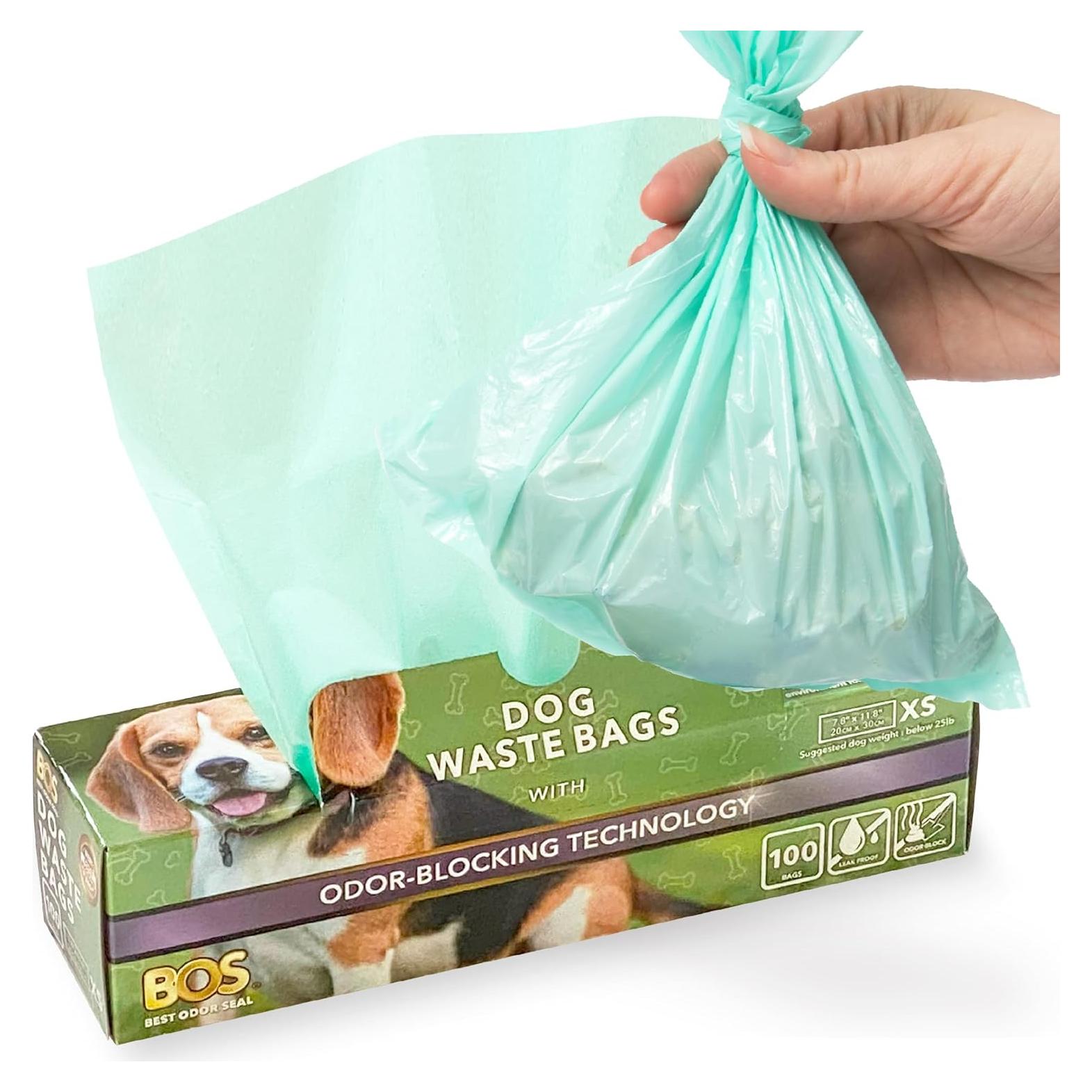 Bolsas para Excremento de Perro BOS - 90 Unidades Sin Olores
