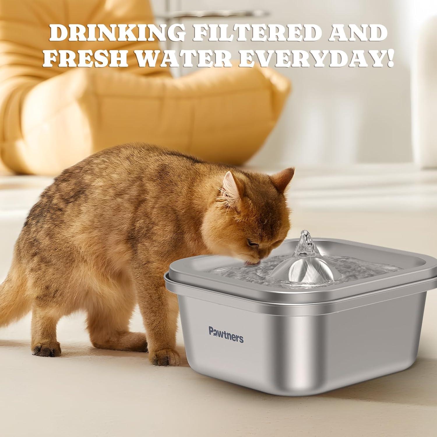 Filtros de Reemplazo Pawtners WF008A para Fuente de Agua 8 Pzas