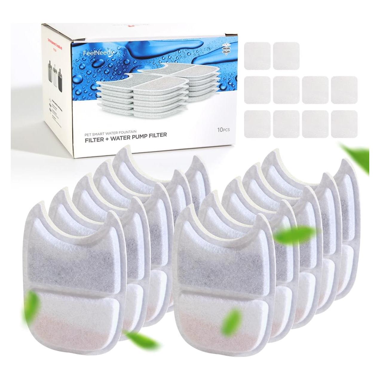 Paquete de 10 Filtros de Reemplazo FEELNEEDY YPD-C004