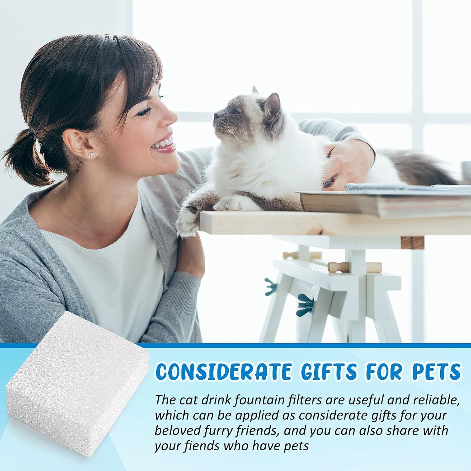 Filtros de Espuma Mudder 12 Pcs para Fuente de Agua Mascotas