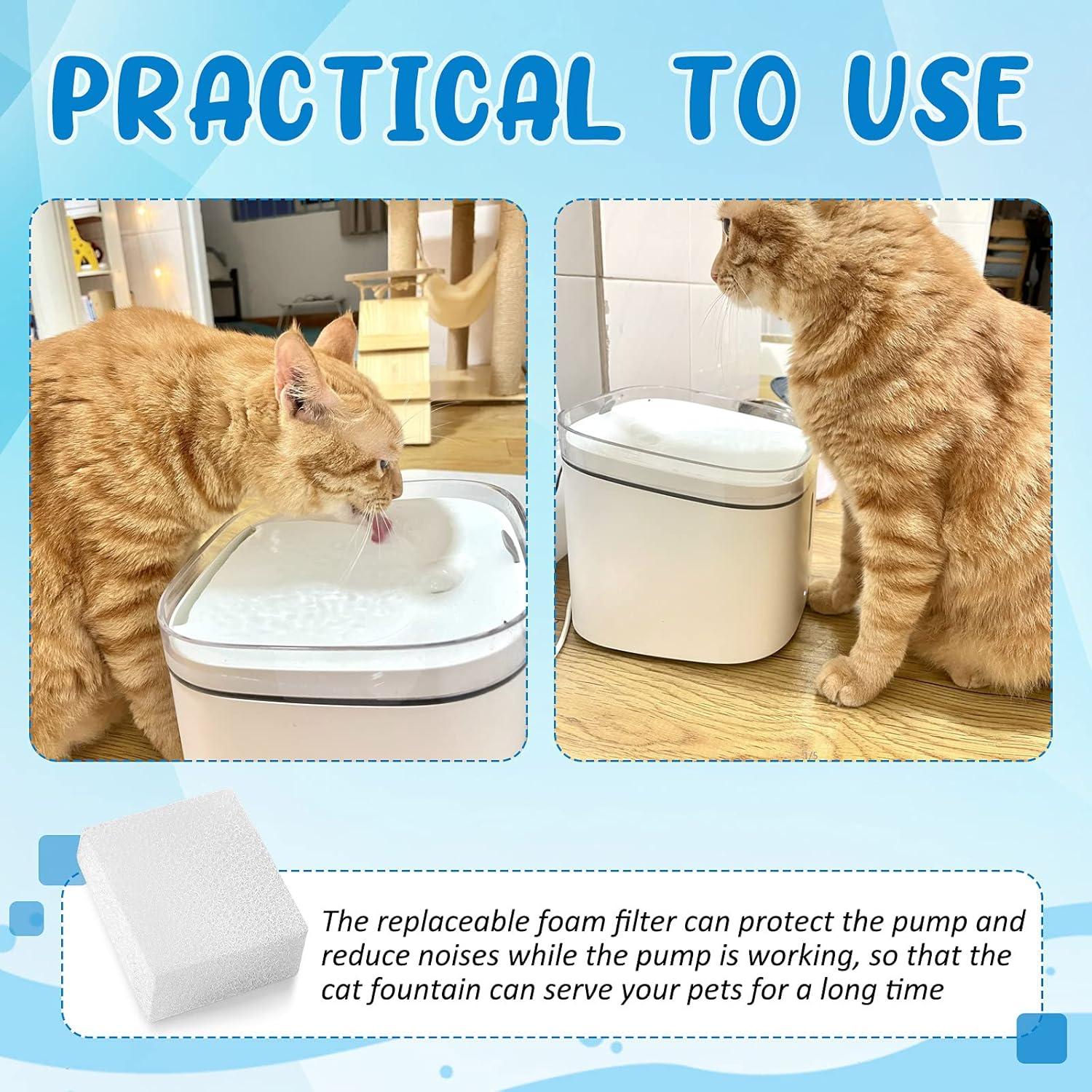 Filtros de Espuma Mudder 12 Pcs para Fuente de Agua Mascotas