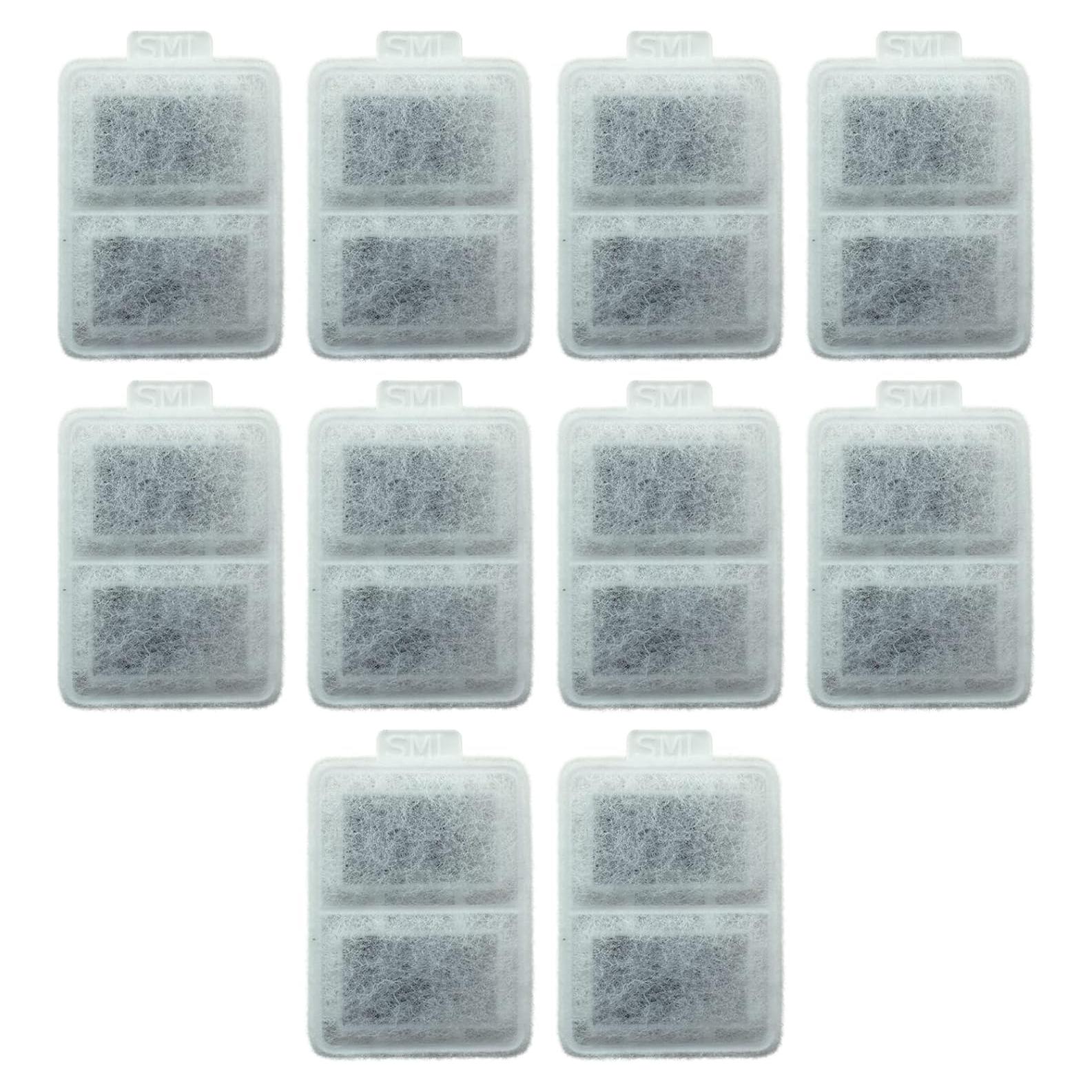 Filtro de Agua Pequeño PET STANDARD para Fuente Whisker City - 10 Unidades