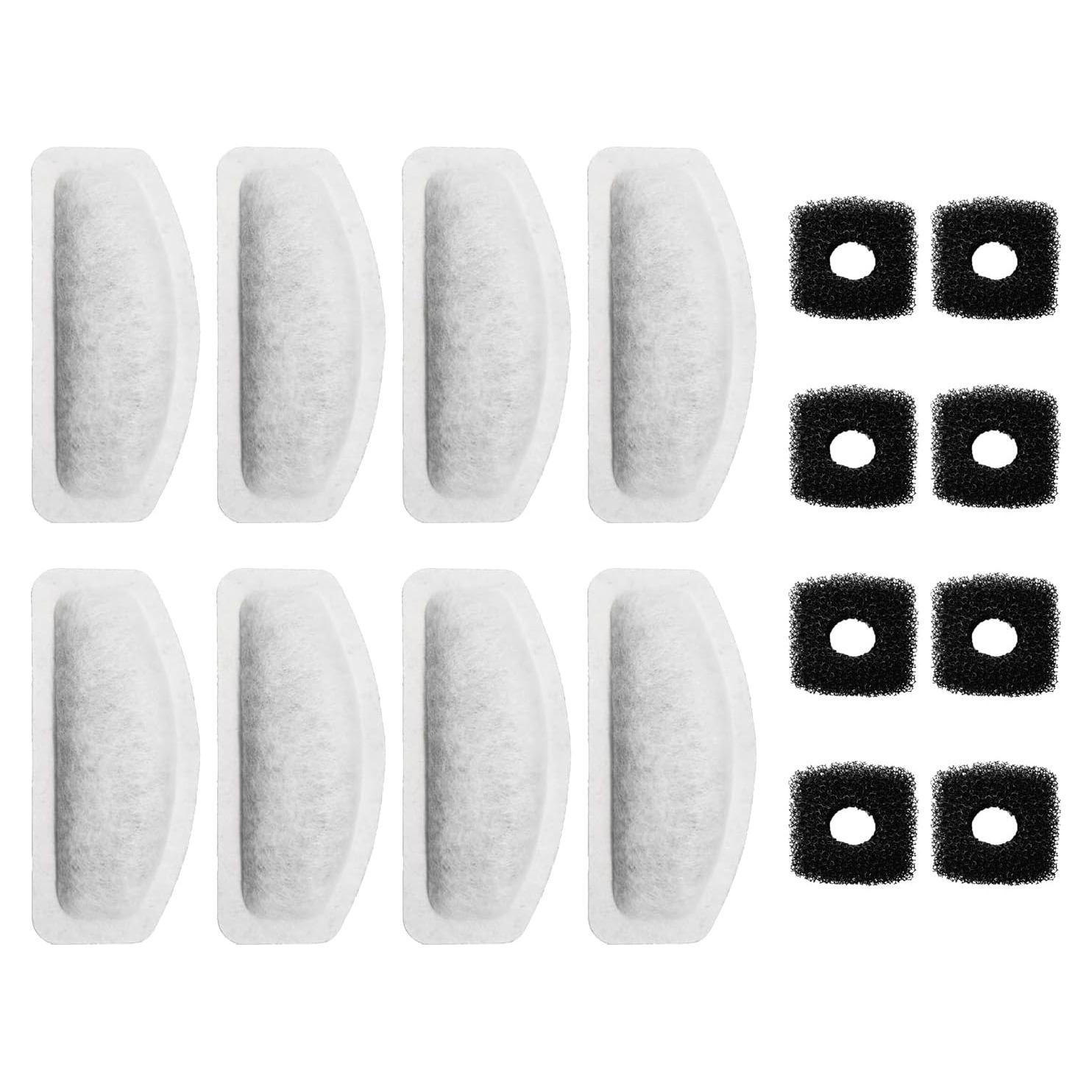 Filtro de agua para gatos Kohimit 67Oz acero inoxidable 8 filtros