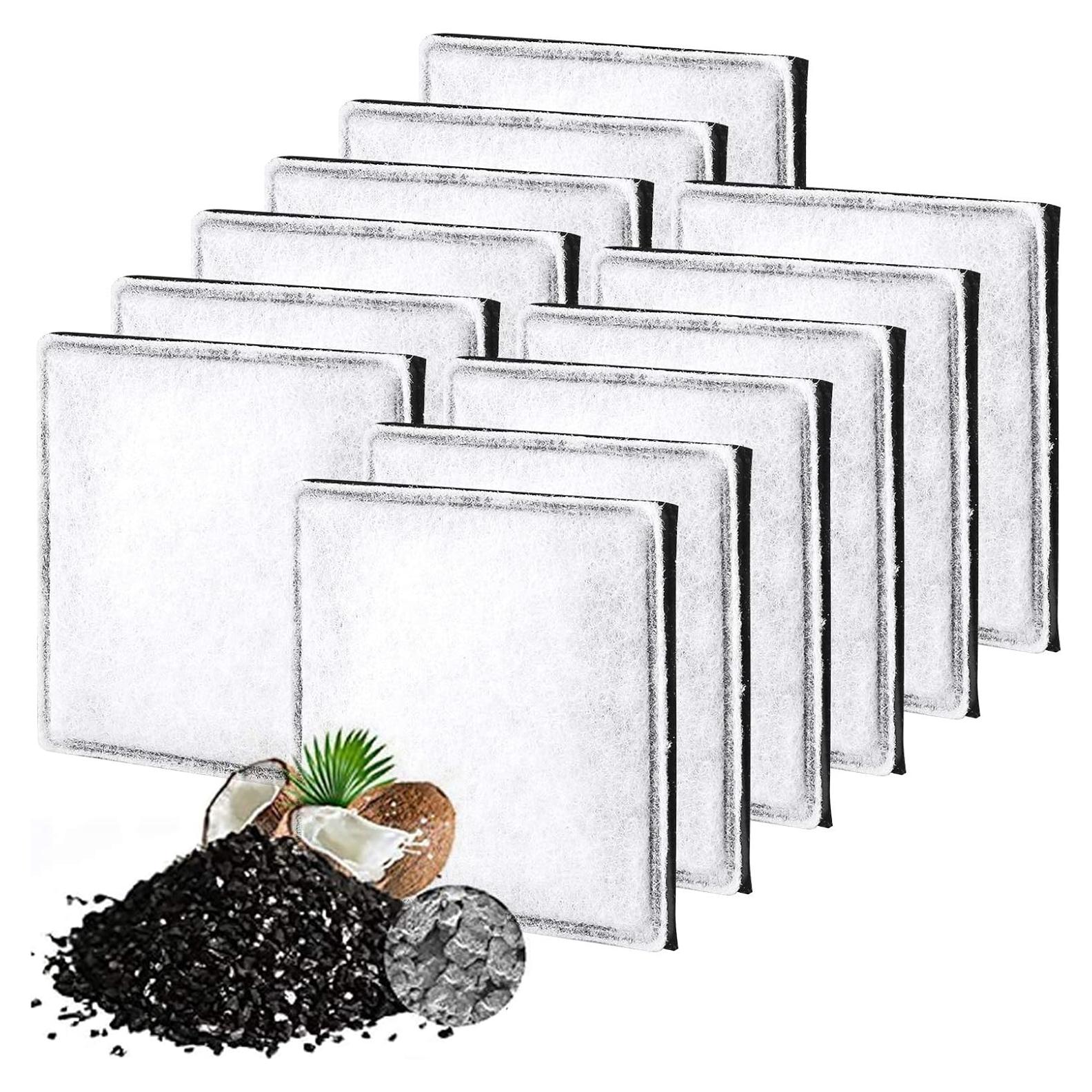 Filtros de Carbono MyfatBOSS para Fuente Mini Flower Catit - 12 Unidades