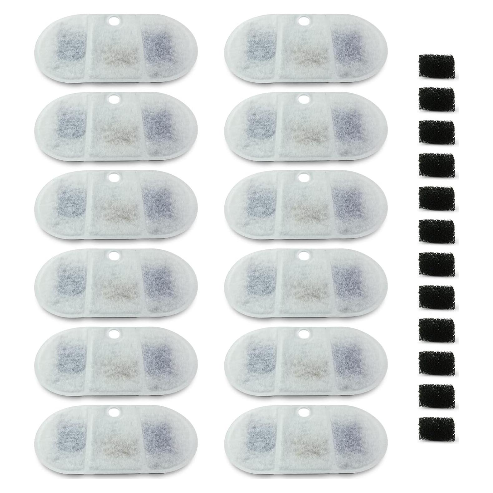 Filtro de Agua PET STANDARD para Fuente Mascotas PETLIBRO 12 Pzs