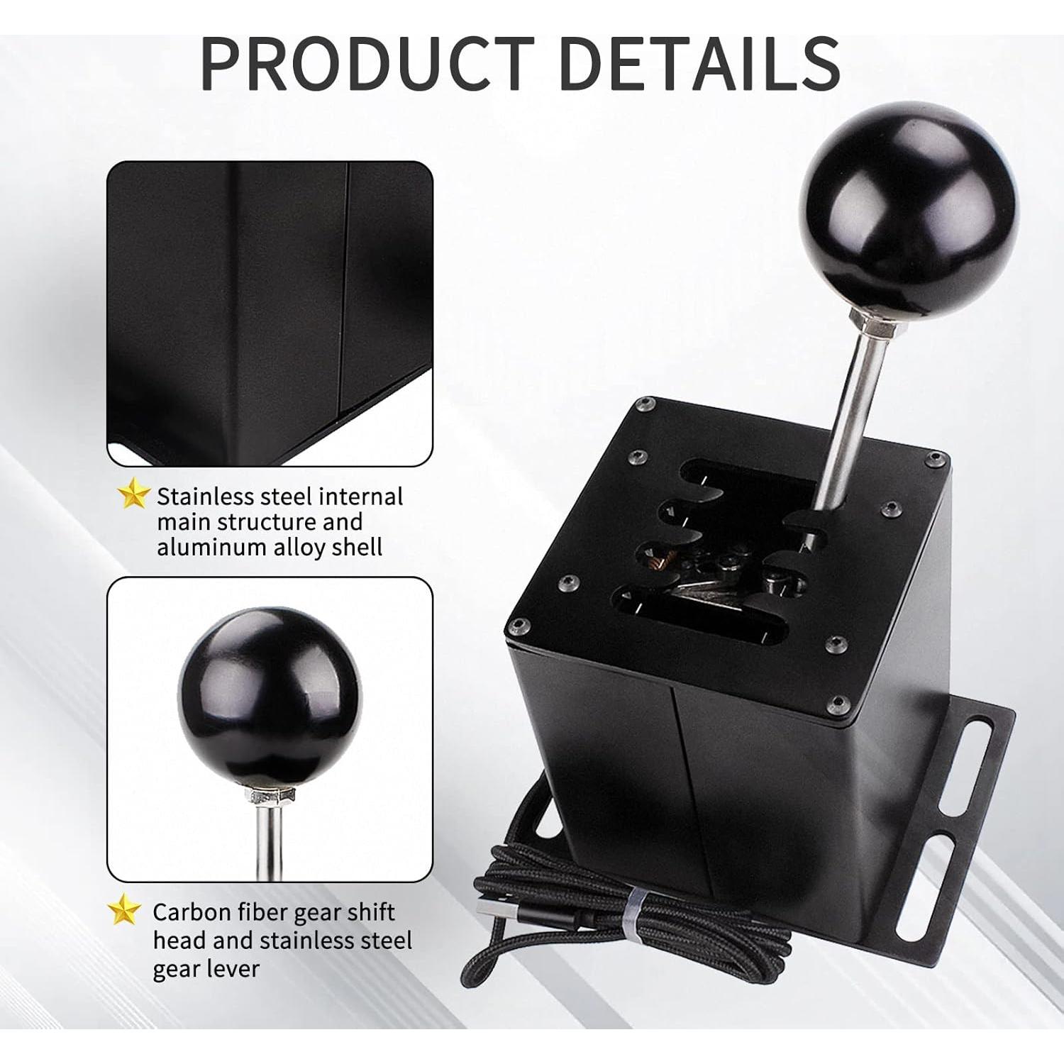 Simulador de Cambios USB RASTP para Volantes G29 G27 G25