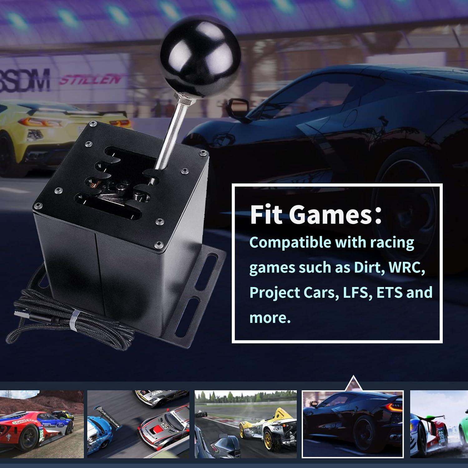 Simulador de Cambios USB RASTP para Volantes G29 G27 G25